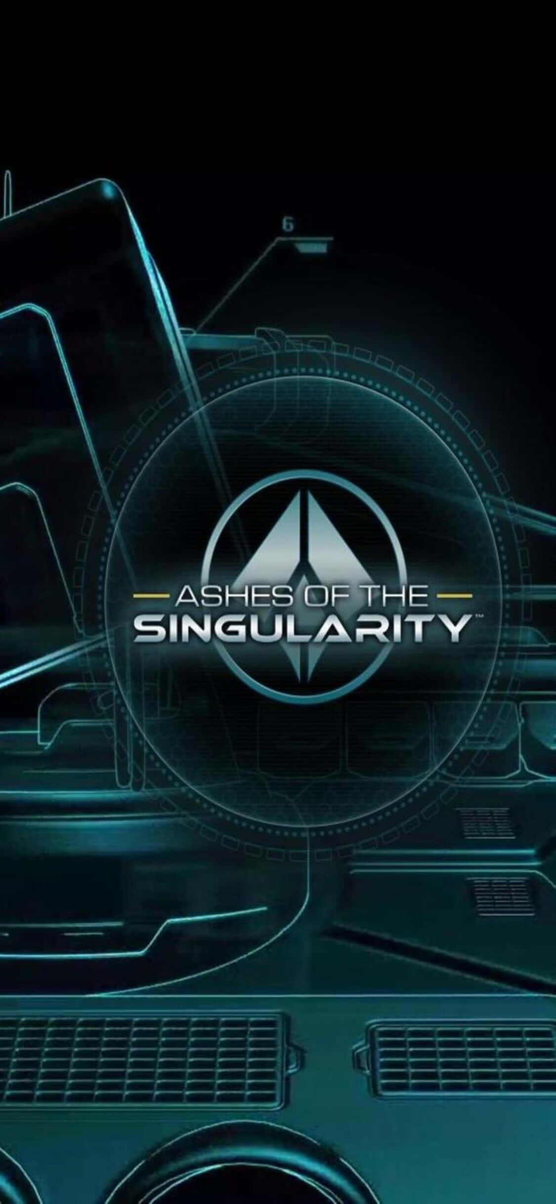Изживей красотата на Ashes Of The Singularity на iPhone X Тапет