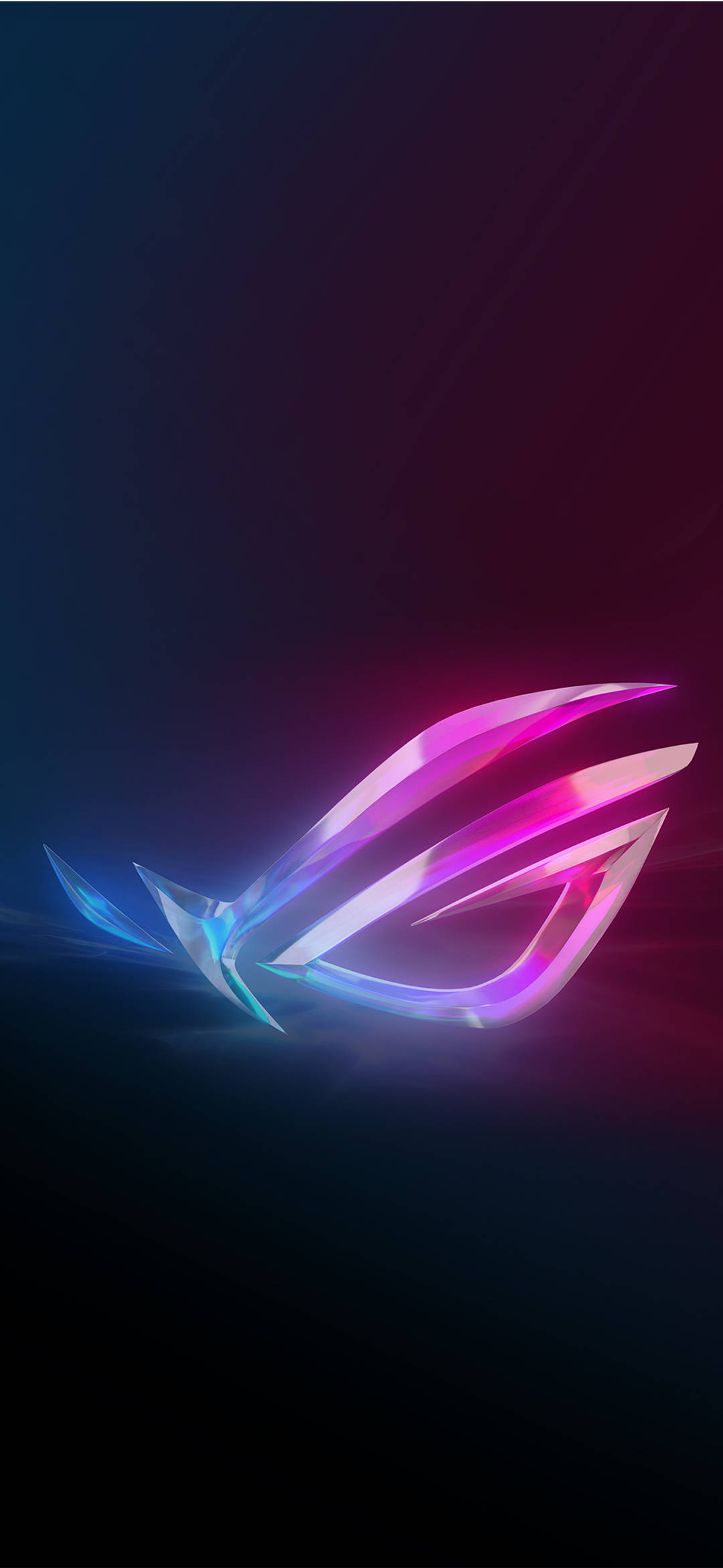 Лилав и син Asus ROG Phone Тапет