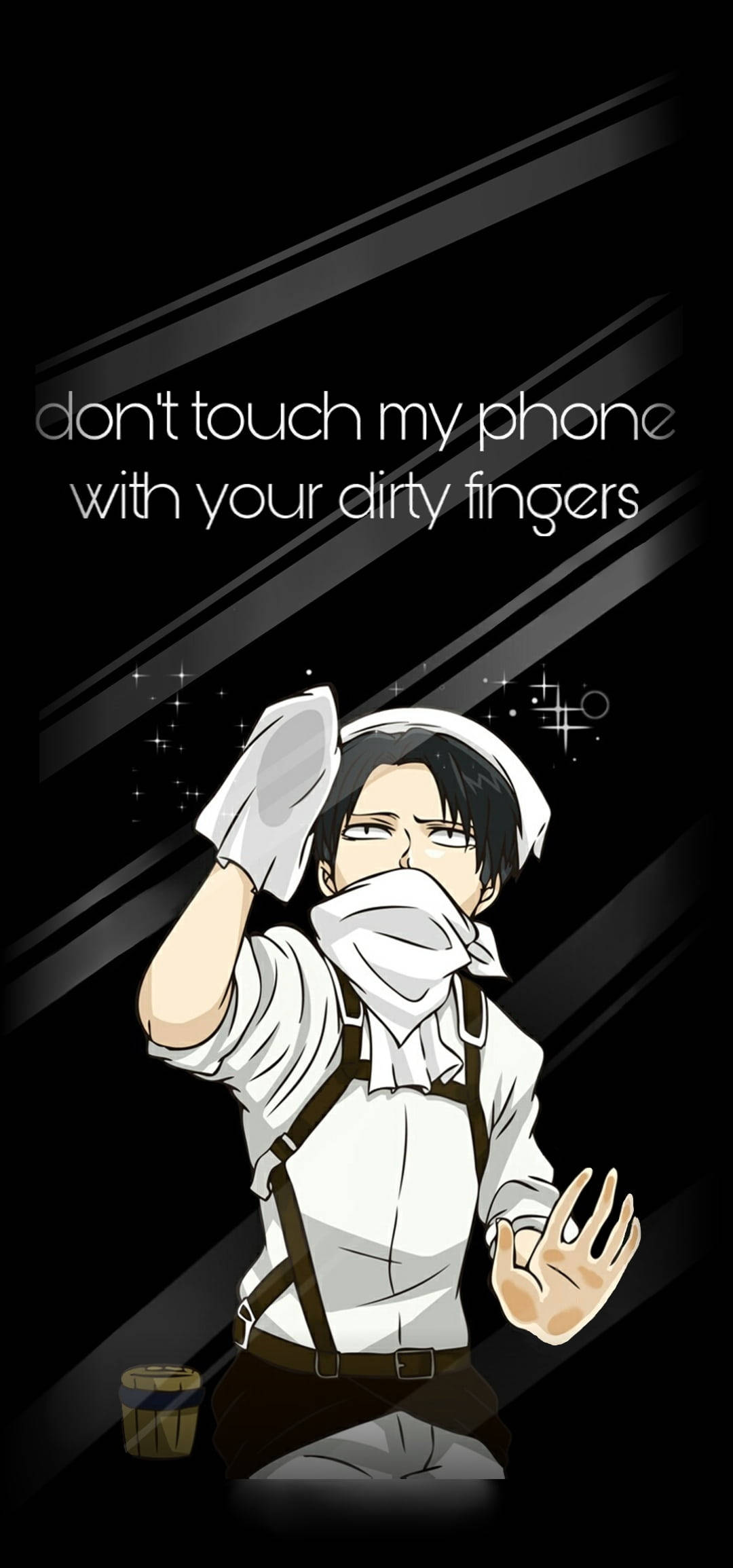 Attack On Titan Герои Levi Екран Тапет