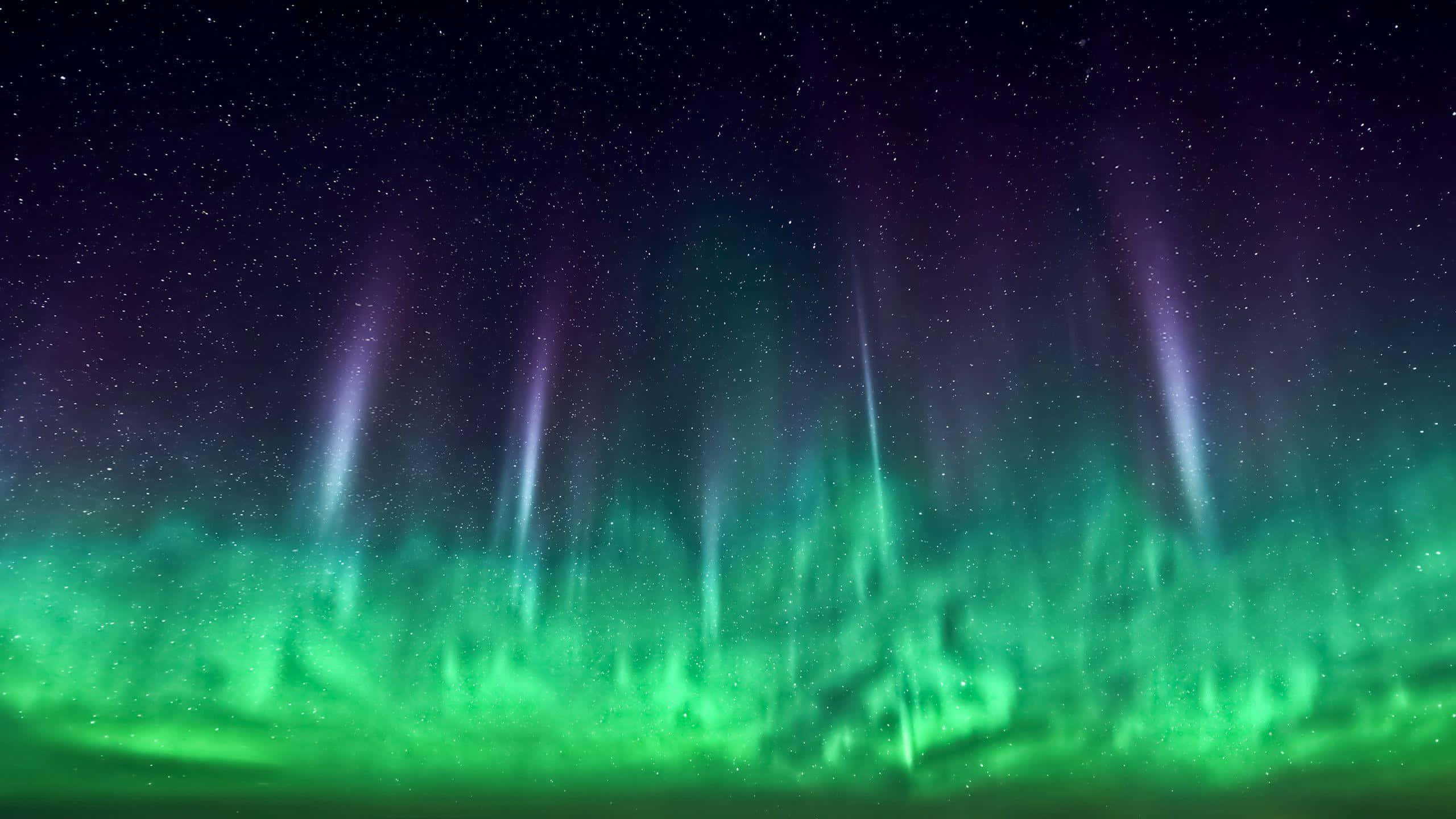Северно сияние Aurora Borealis MacBook Default Тапет