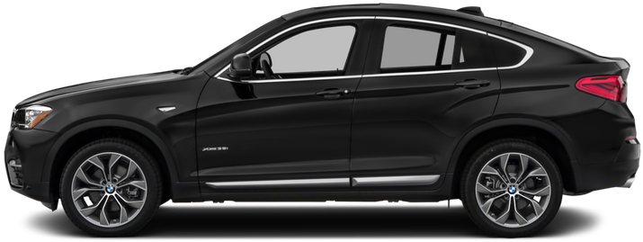 Черен B M W X6 отстрани Тапет