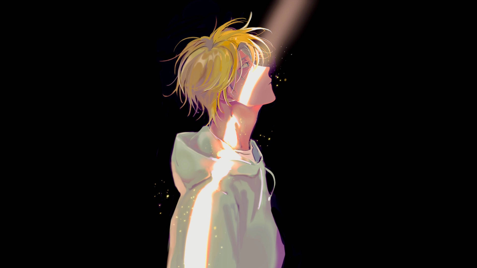Аниме герои Banana Fish Тапет