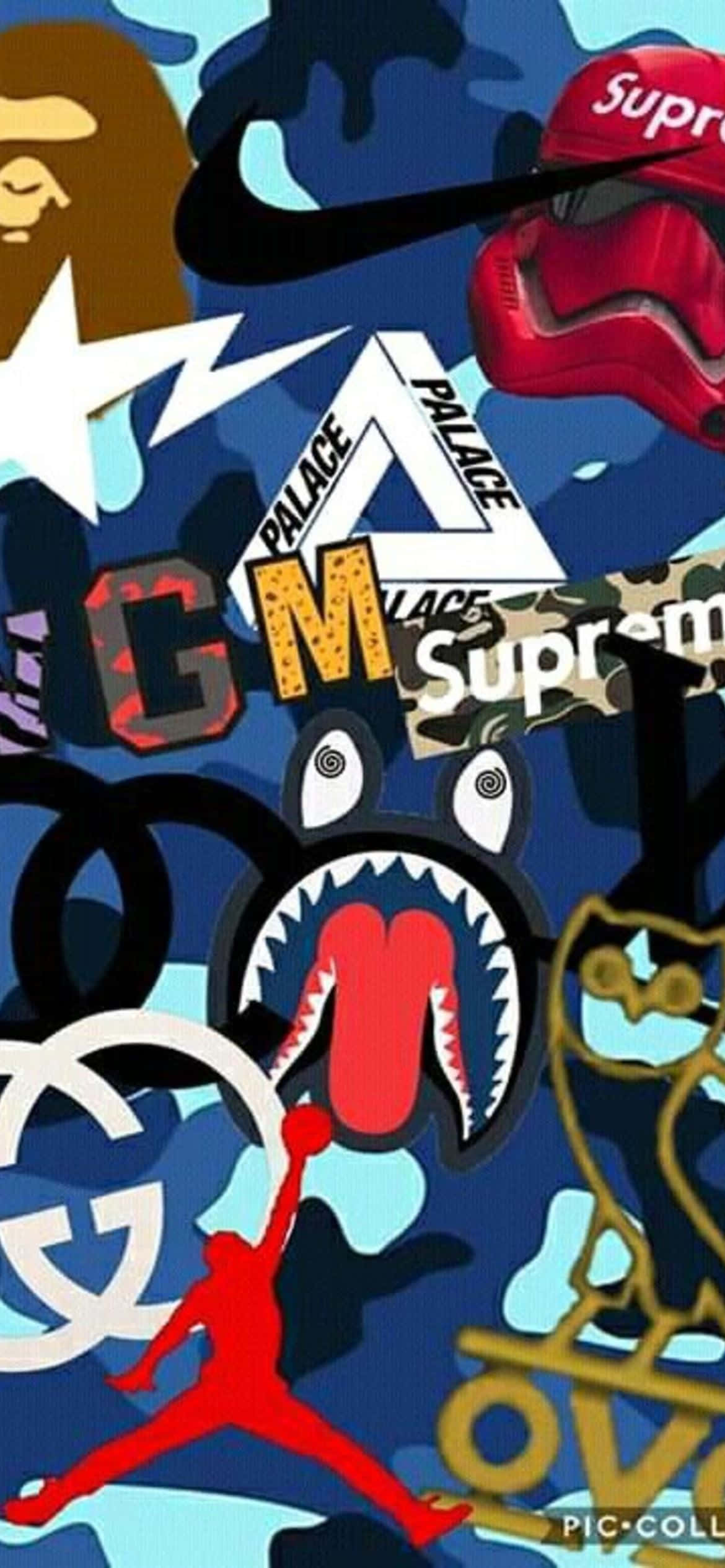 Покажи си личния стил с Bape за iPhone 6 Тапет