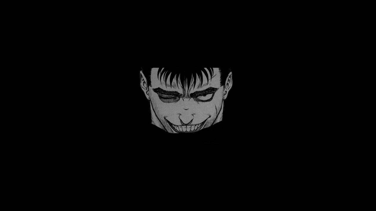 Гътс от Berserk се втурва в битка, размахвайки емблематичния си меч Dragon Slayer. Тапет