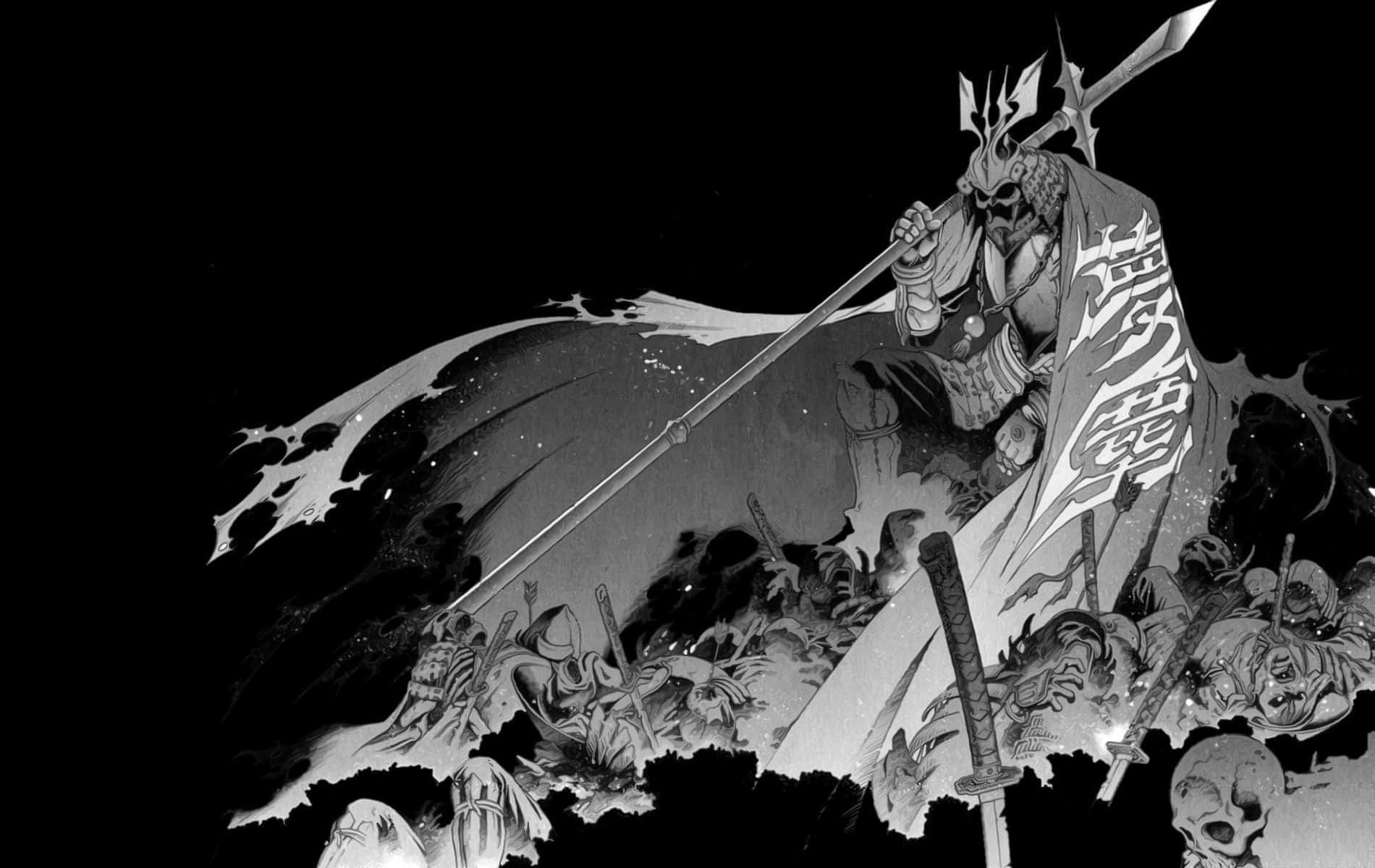 Тъмен японски спектър Нексус от мангата Berserk Тапет