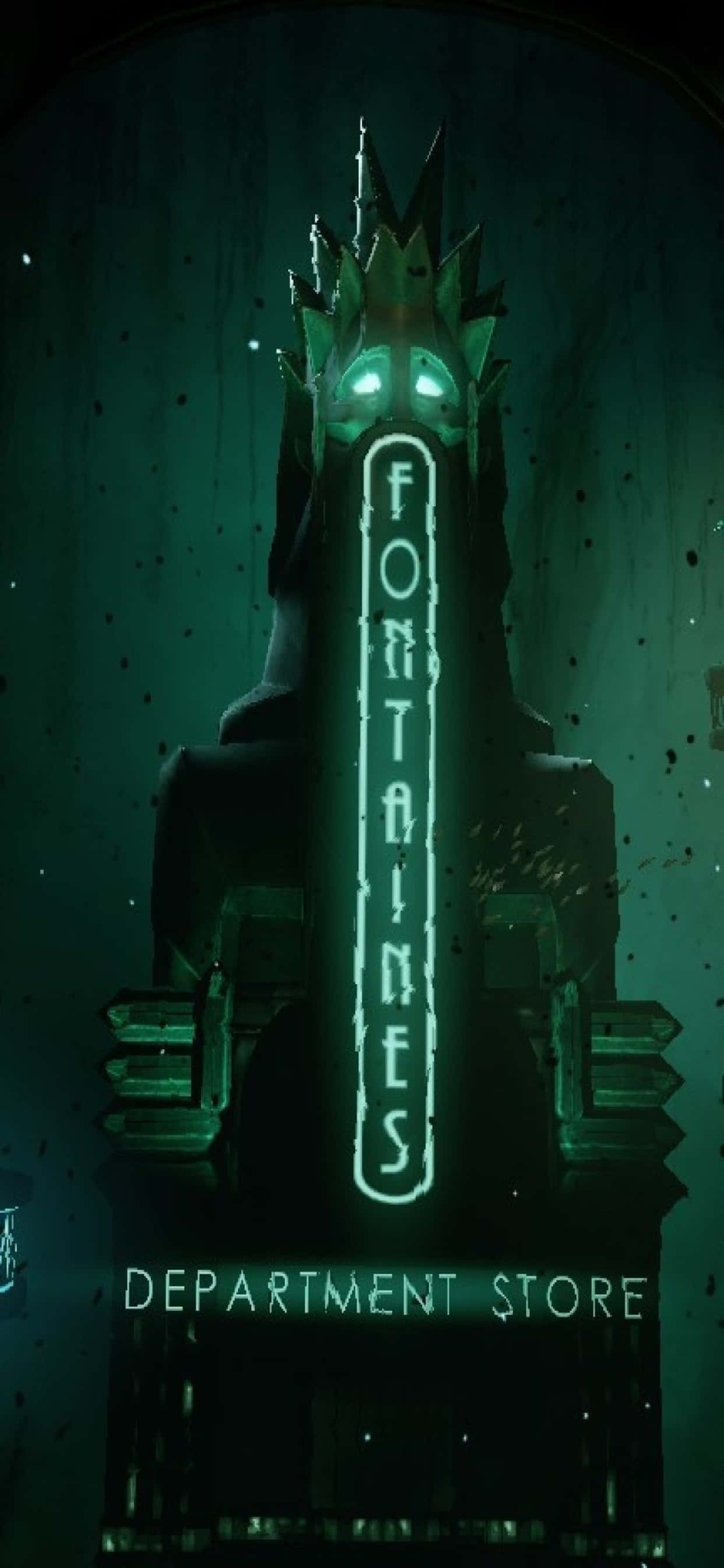 Потопляющо игрово изживяние в мистически свят Bioshock Тапет