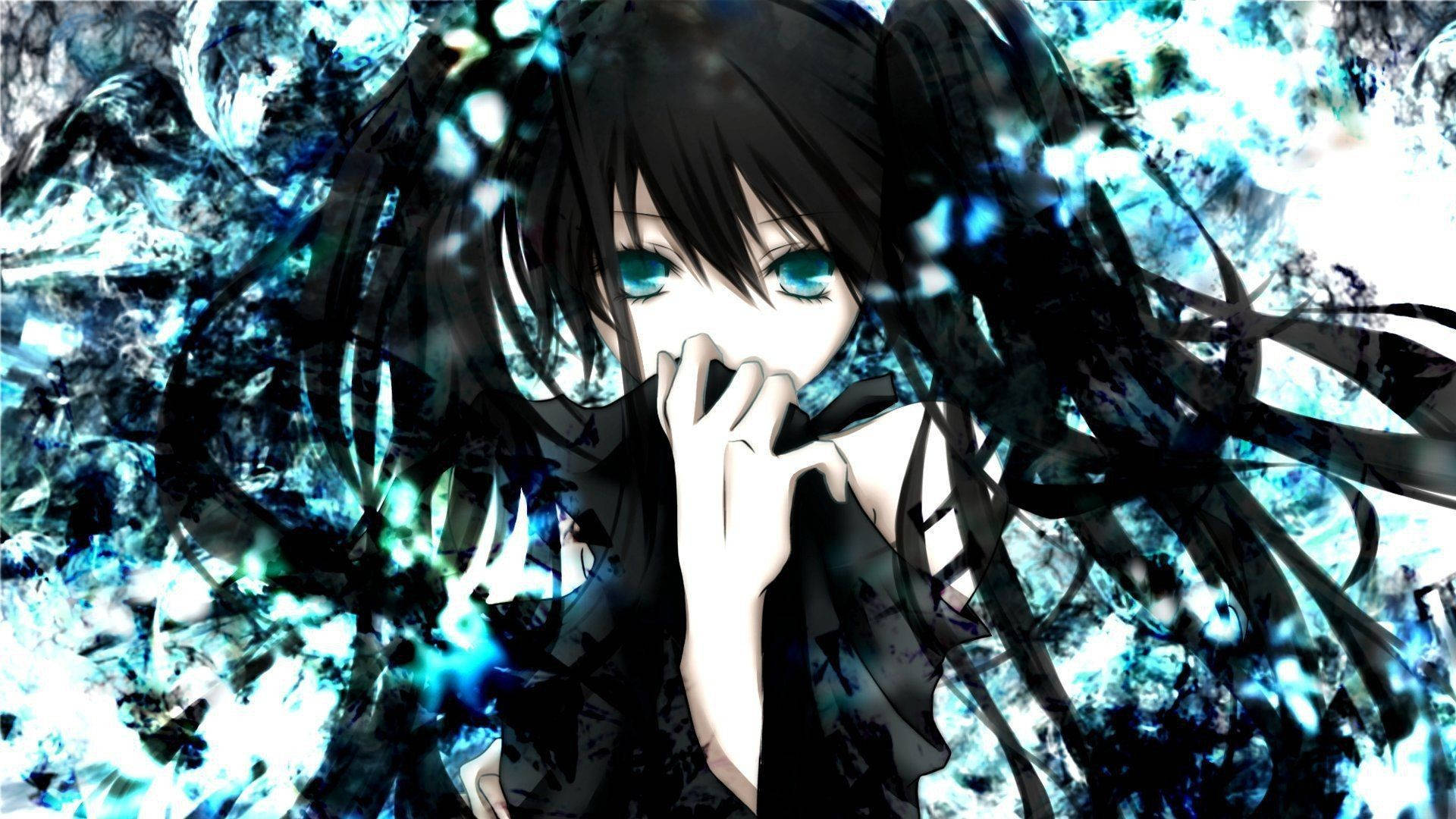 Тапет за работен плот от аниме Black Rock Shooter Тапет