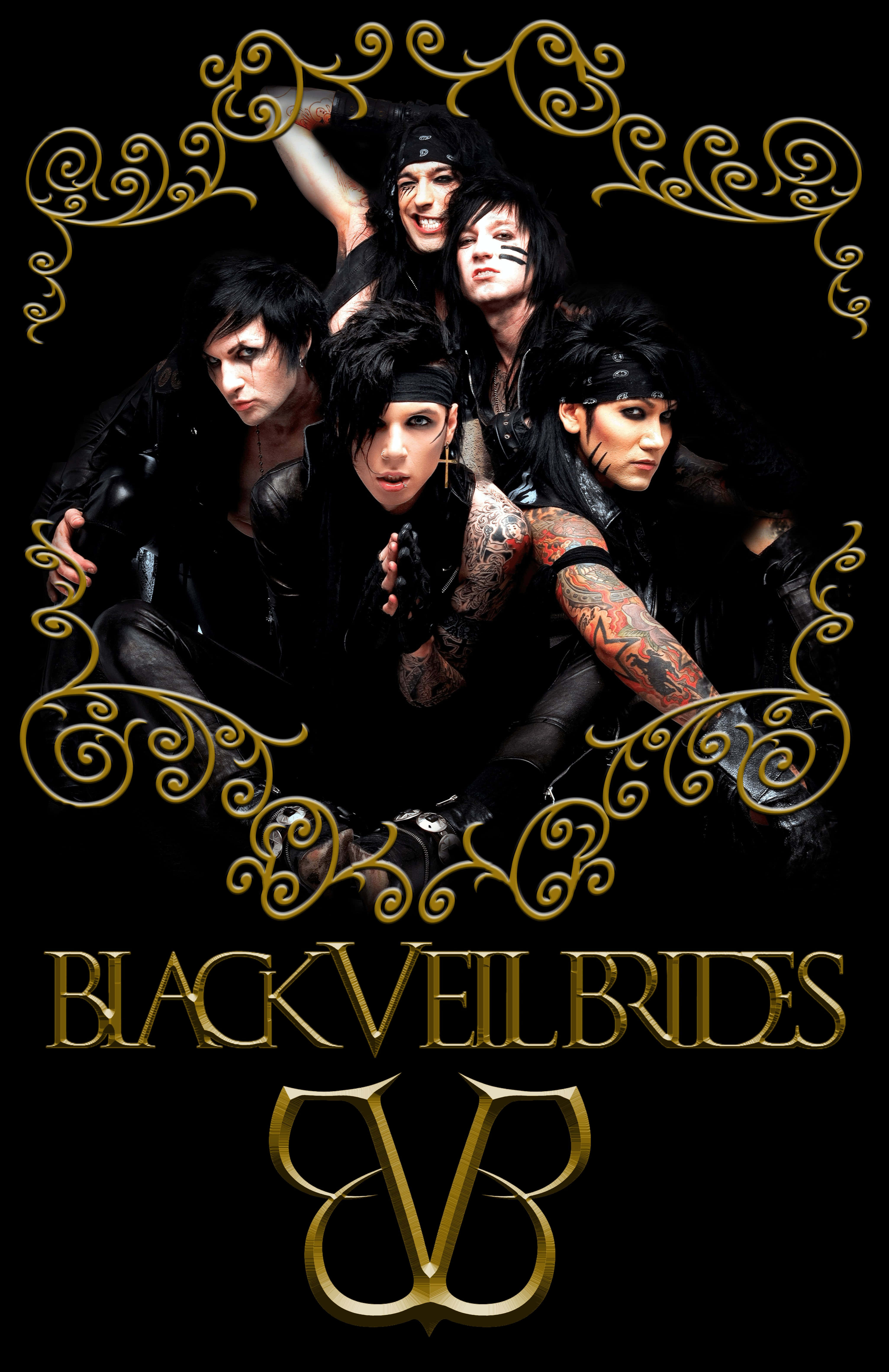 Анди Биърсак от Black Veil Brides Тапет