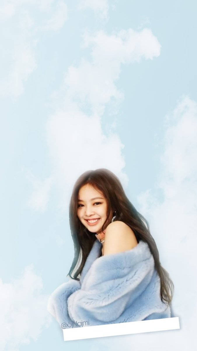 Извисявайки се над всичко – Джени от Blackpink Тапет