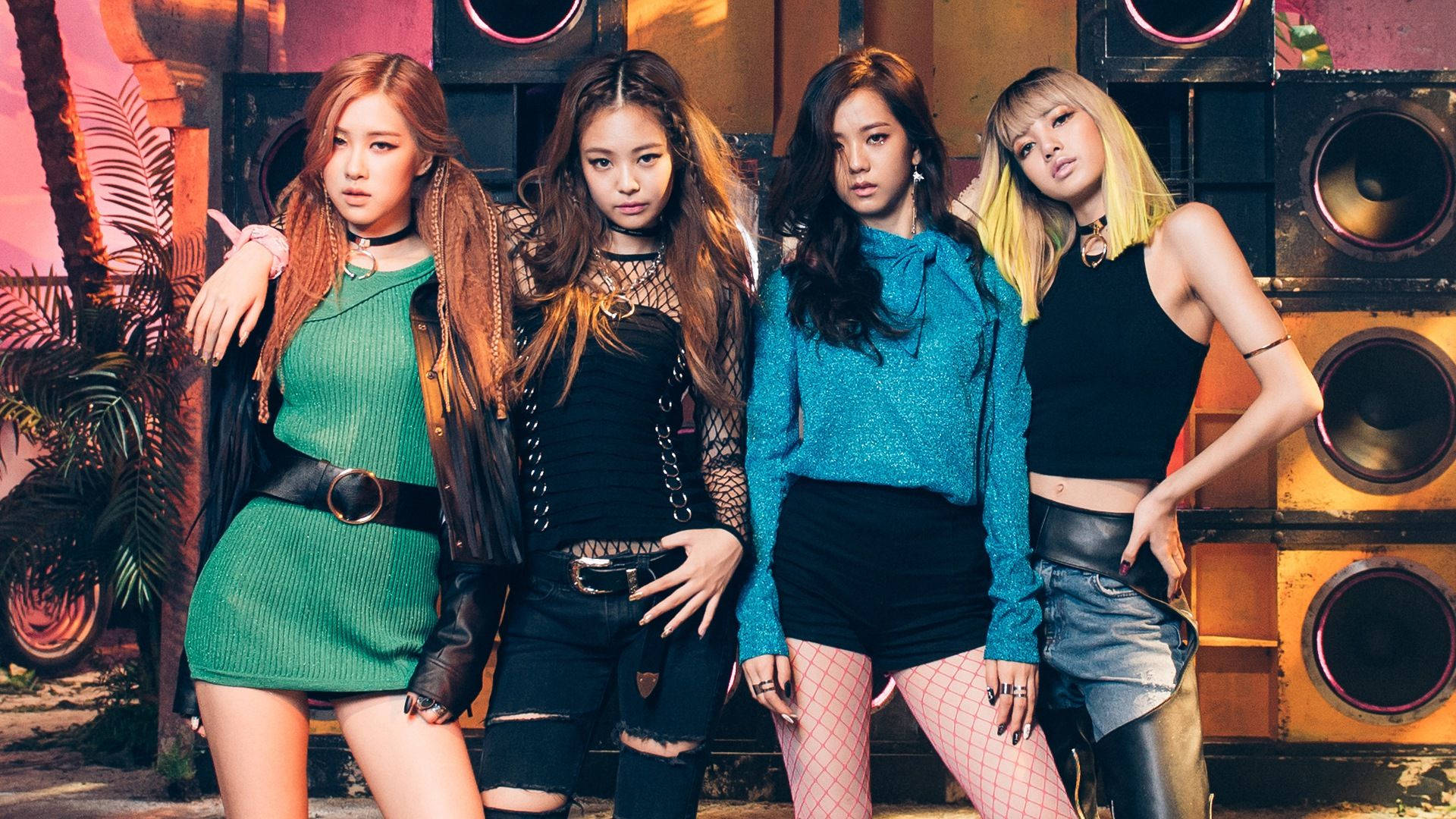 Blackpink разтърсват света с Boombayah Тапет