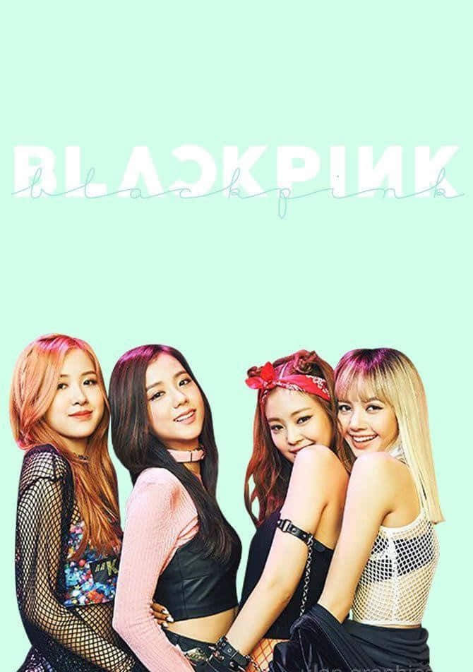 Четири музи: Южнокорейска момическа група Blackpink. Тапет