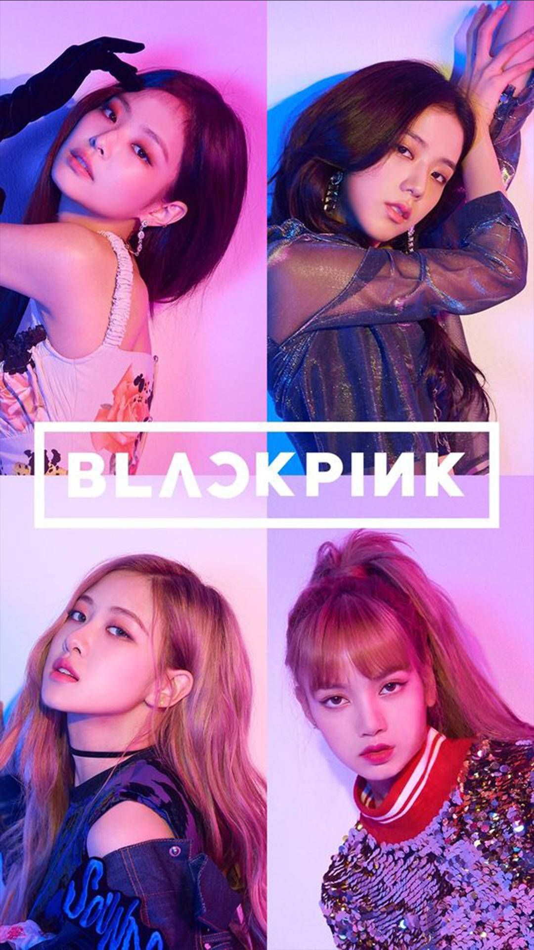 Колажно изкуство Blackpink Тапет