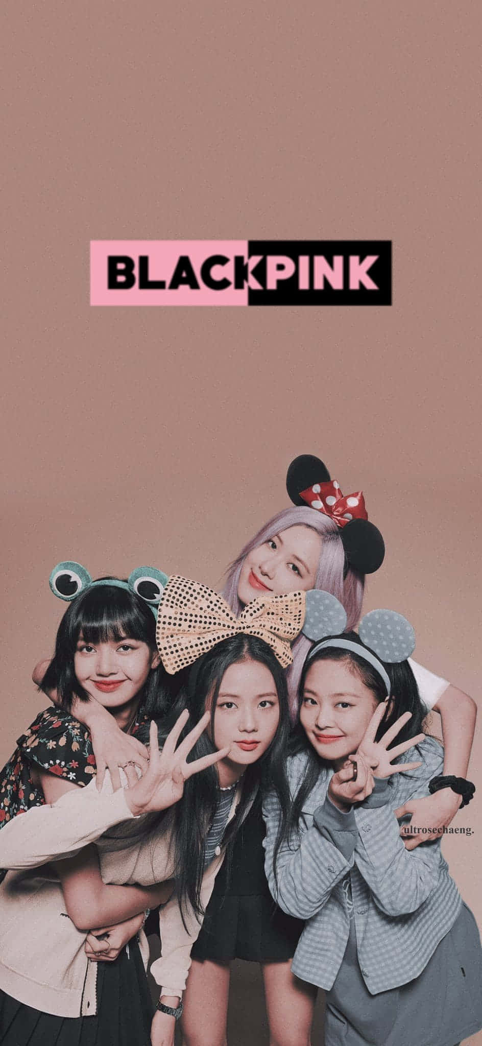 Blackpink в сила - зашемляваща фотосесия на K-Pop крали Тапет