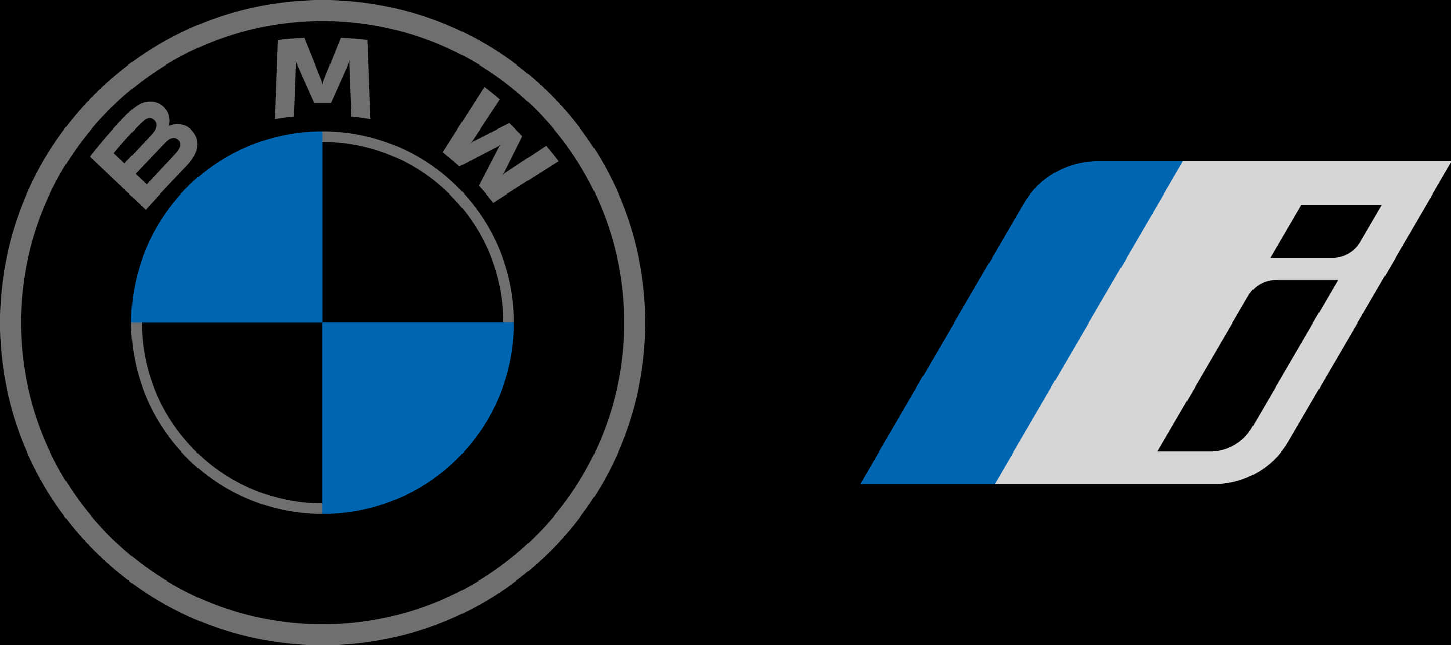 Традиционно и електрическо лого на BMW Тапет