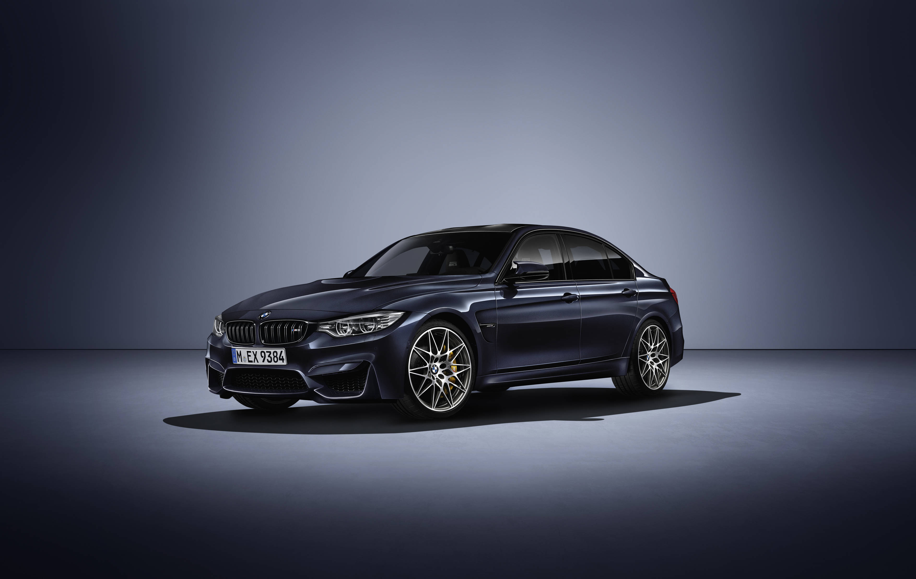 Черно BMW Jahre Edition Тапет