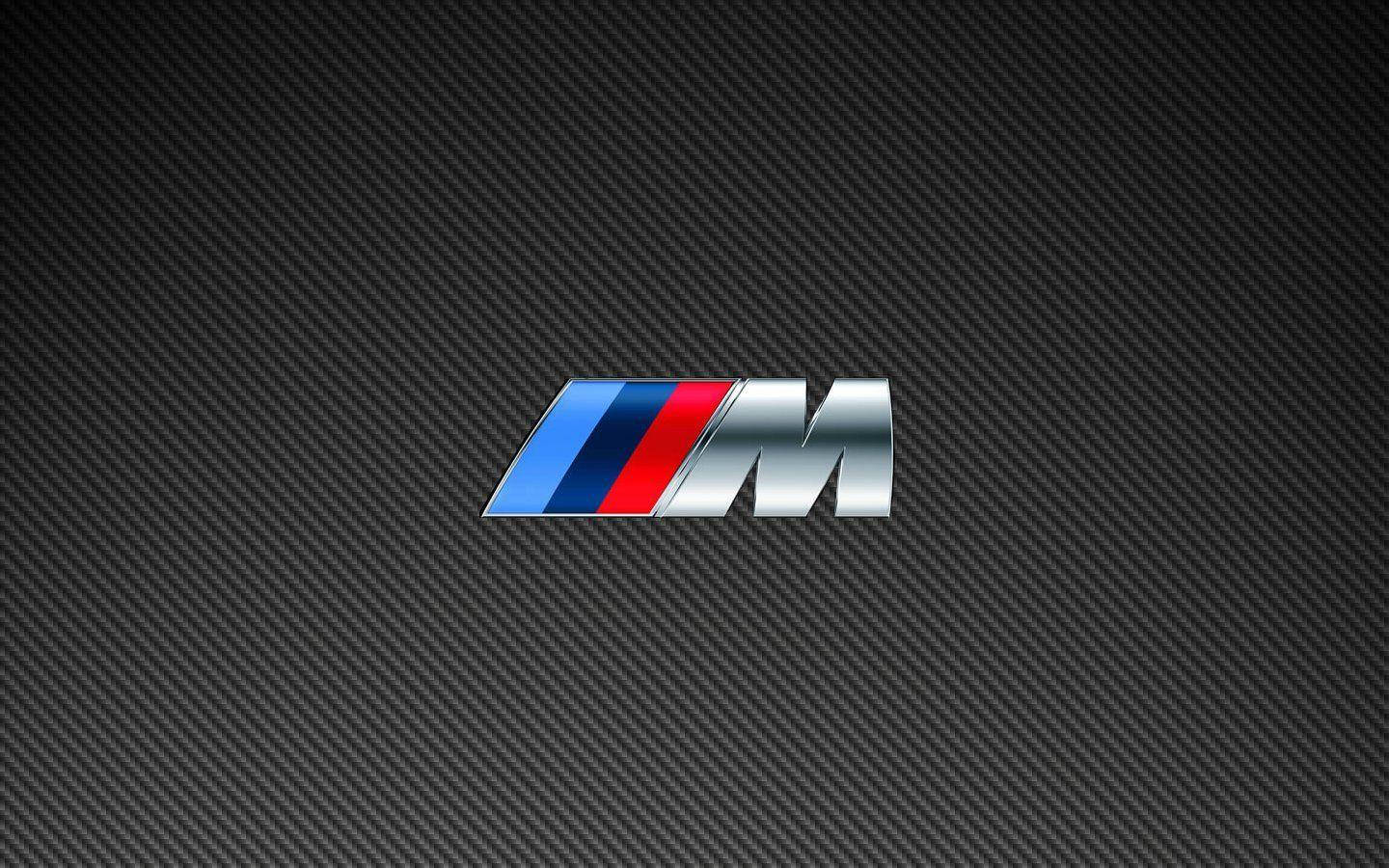 Серо шарено лого BMW M Тапет