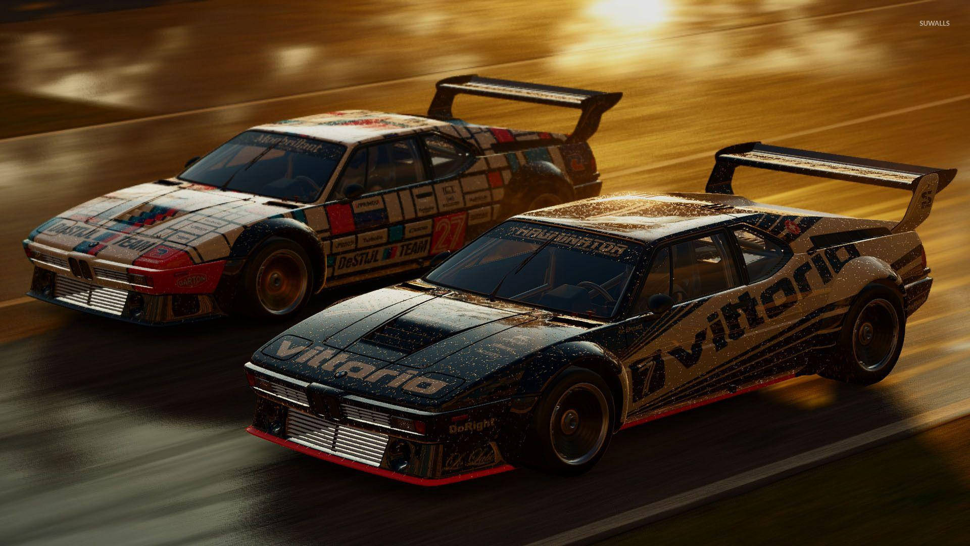 Две BMW M1 от Project Cars Тапет