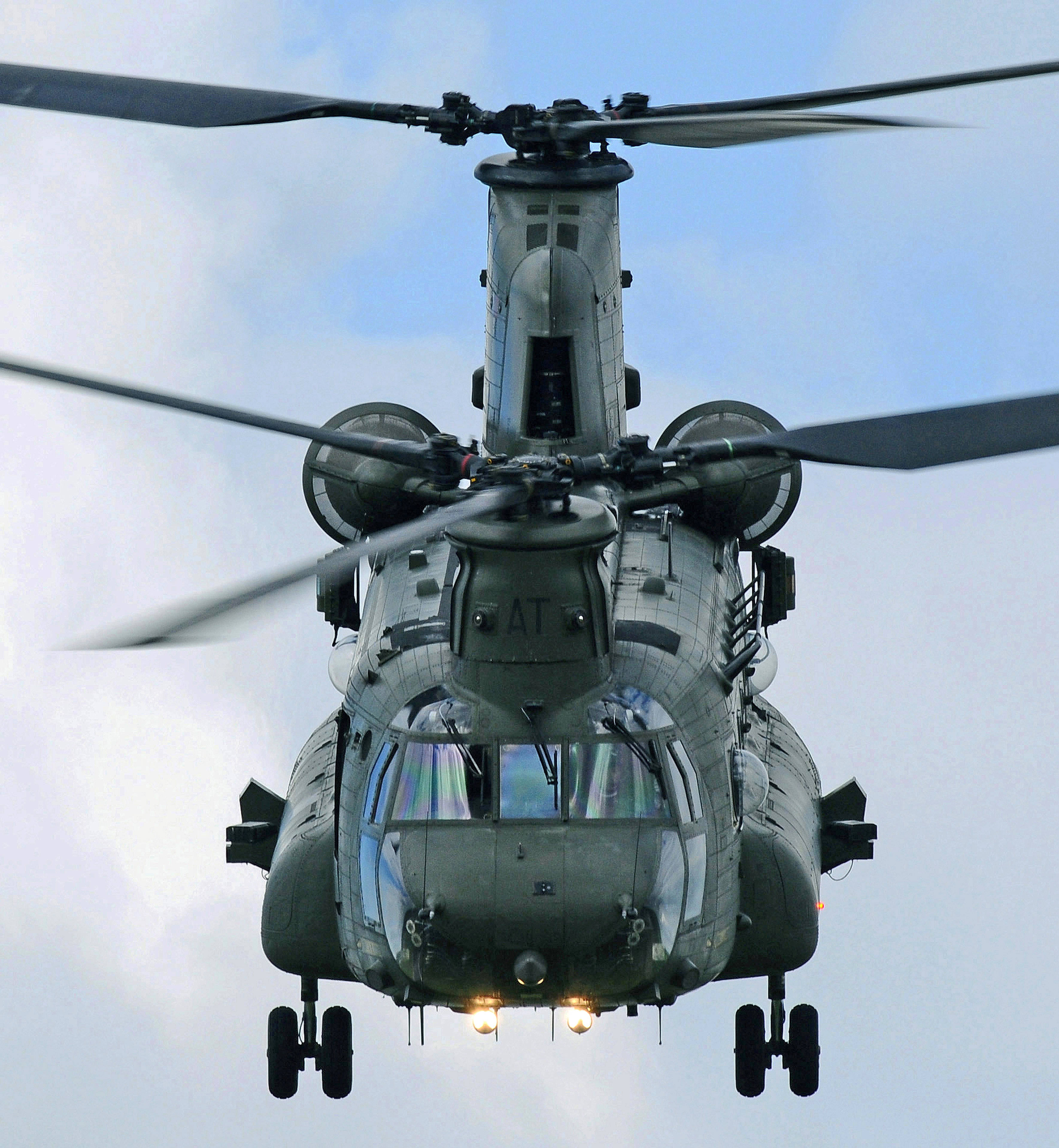 Boeing CH47 Chinook хеликоптер на аерокосмическо шоу Тапет
