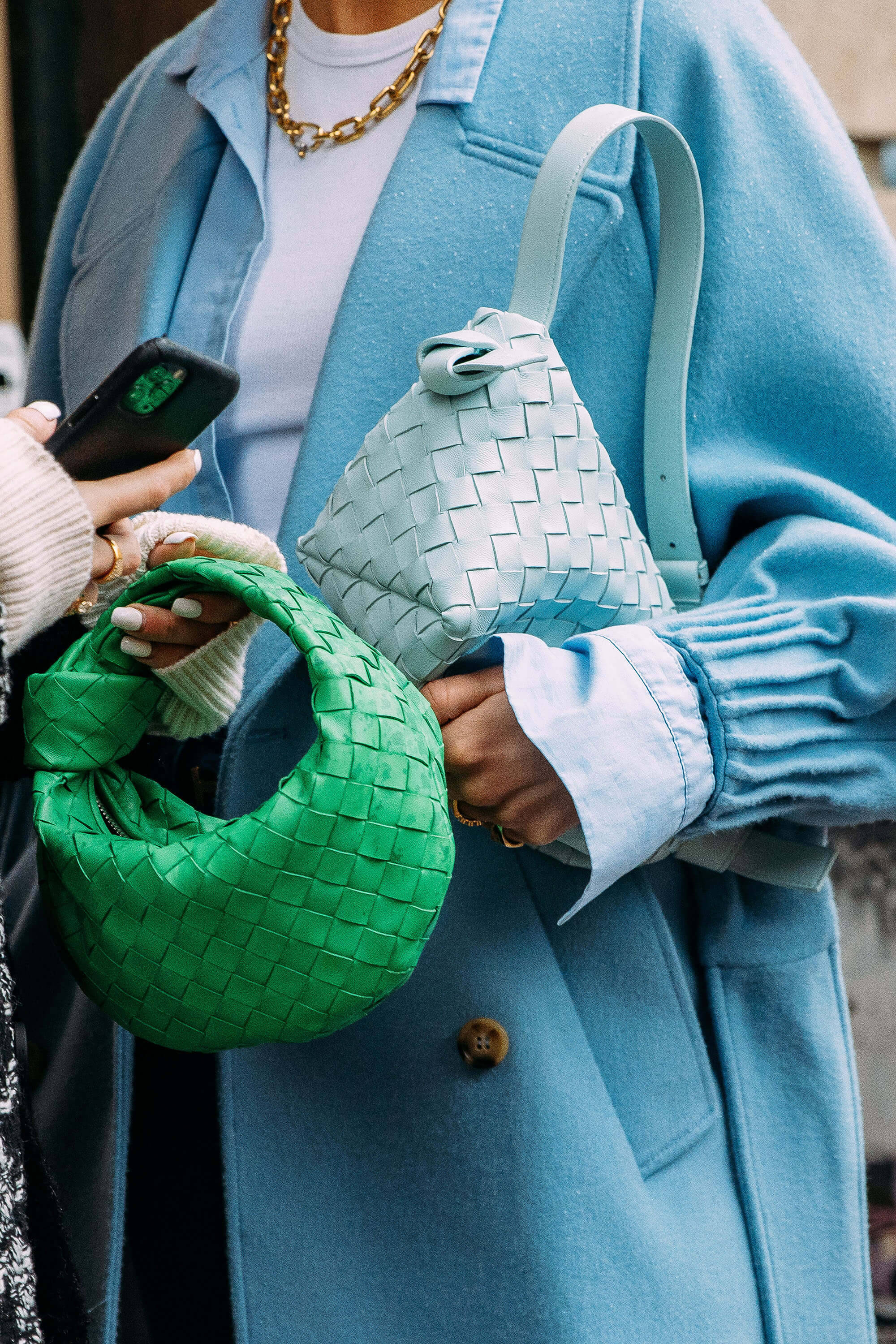 Два чанти Bottega Veneta Тапет