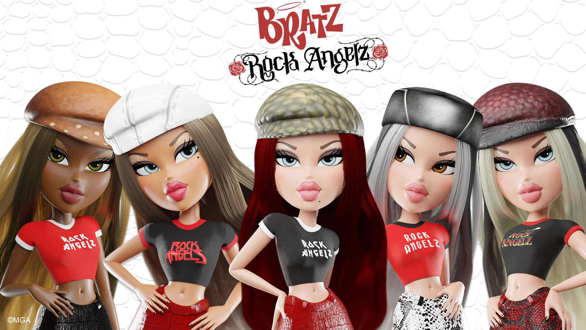 Изживей модното забавление с Bratz Aesthetic! Тапет