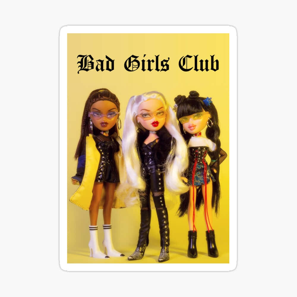 „Уверете се, че блестите и сияете с Bratz естетика!“ Тапет