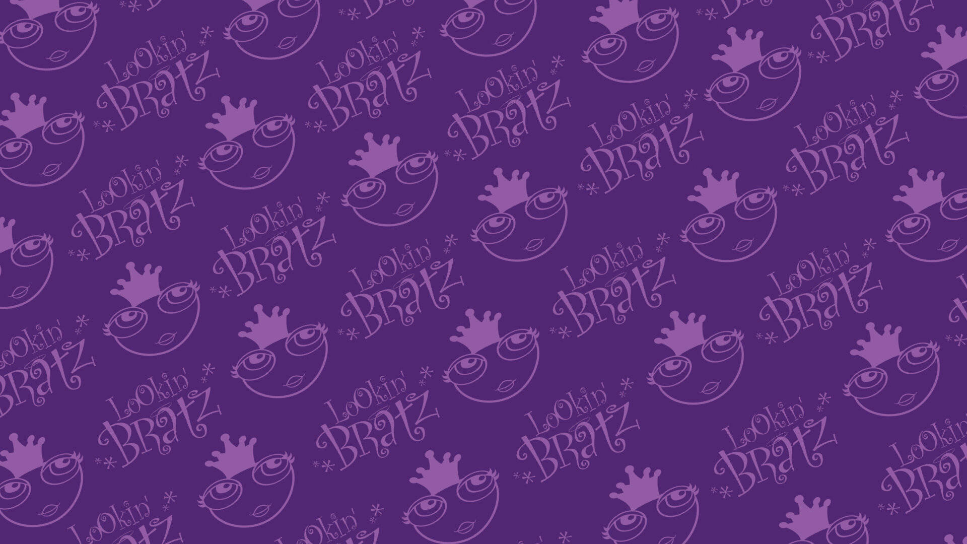 Bratz естетика лилав модел Тапет