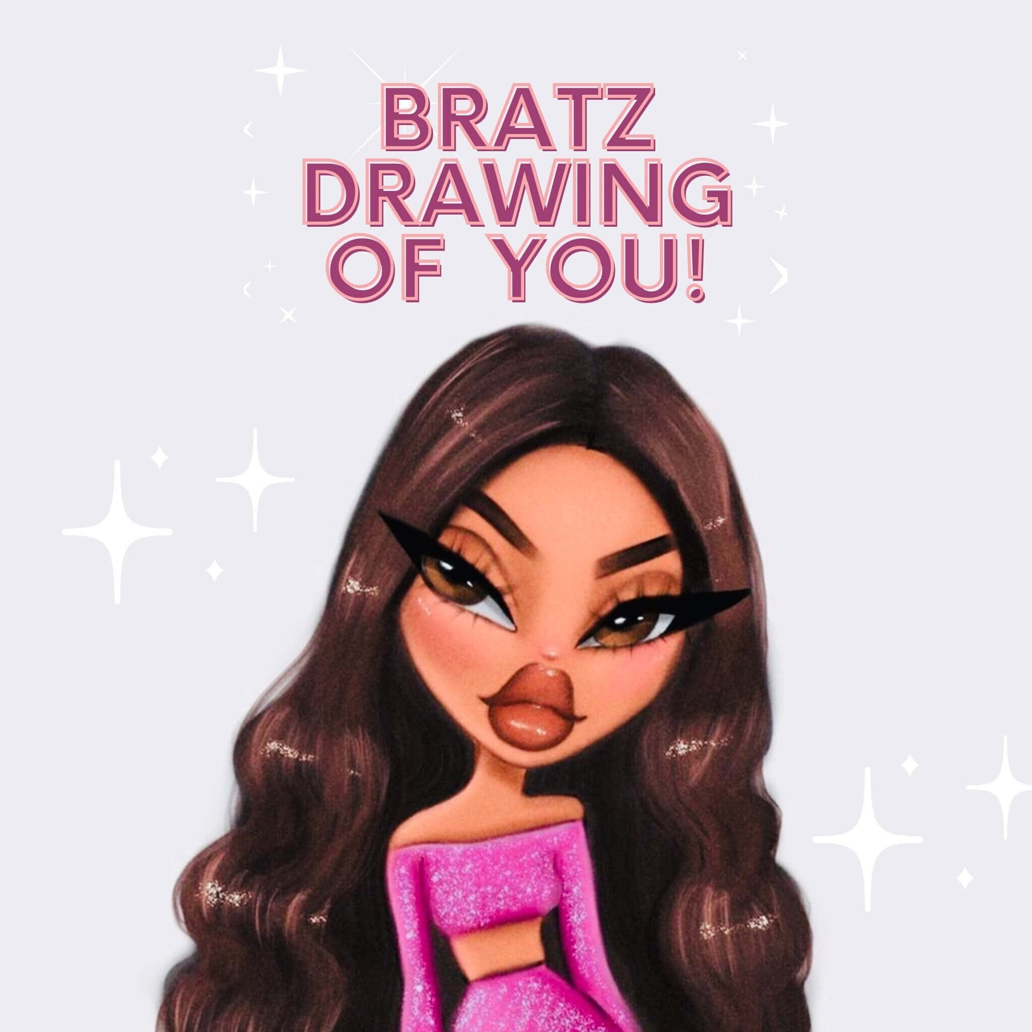 Изразете своя стил с естетиката на Bratz Тапет