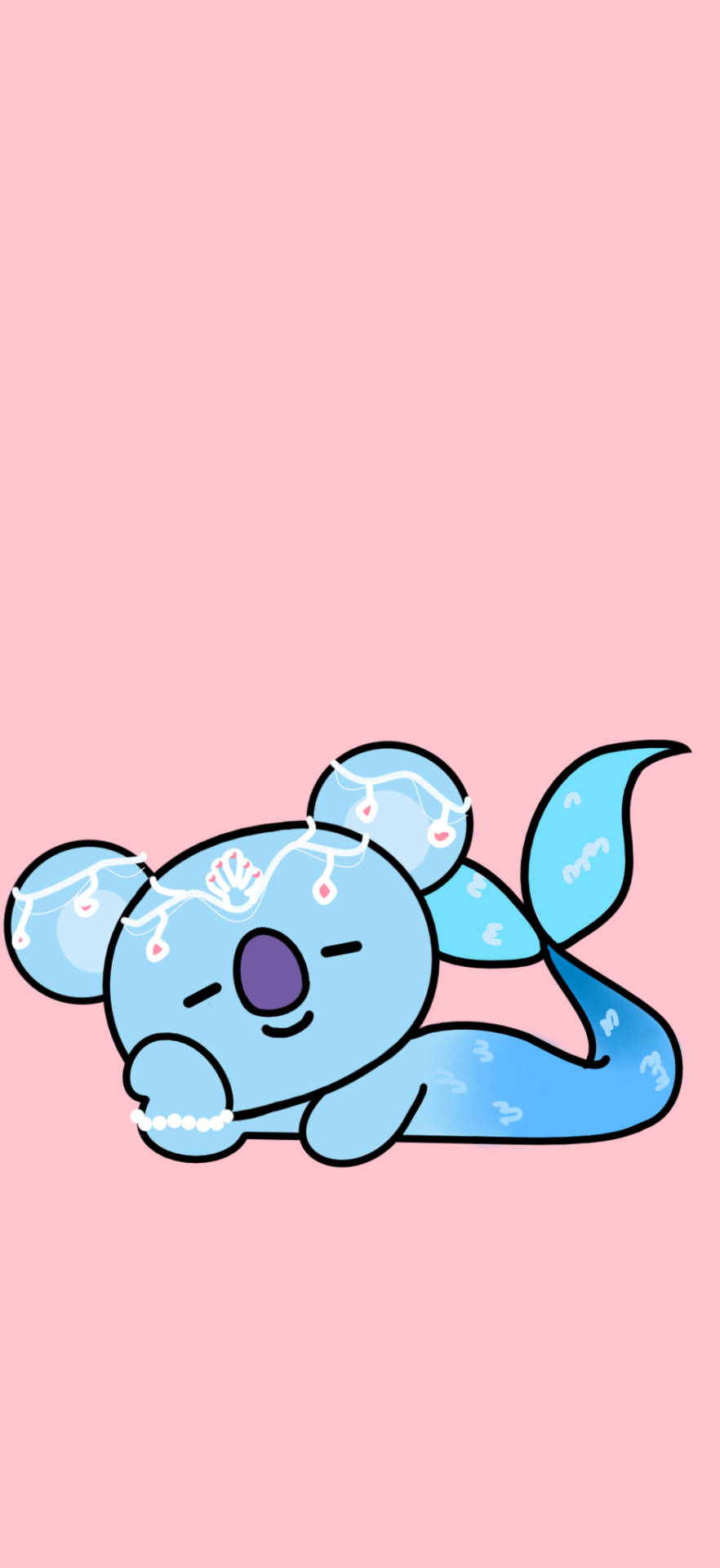 Коя BT21 Фан Арт Тапет