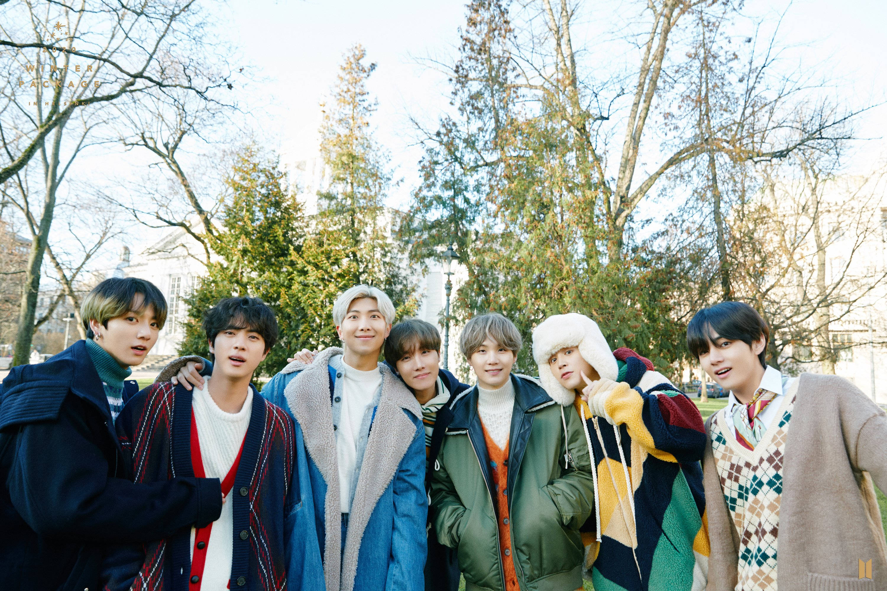 BTS Зимно Яке 2020 Тапет