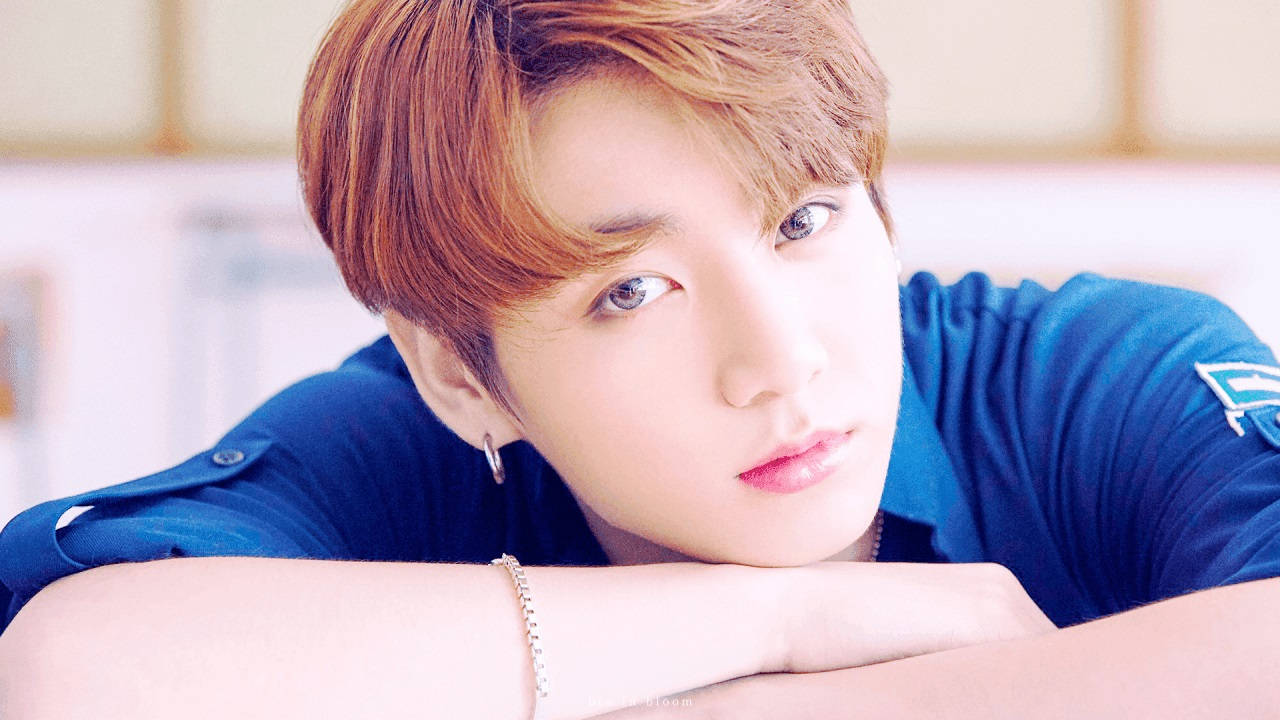 Мил близъп на BTS Чонгук Тапет