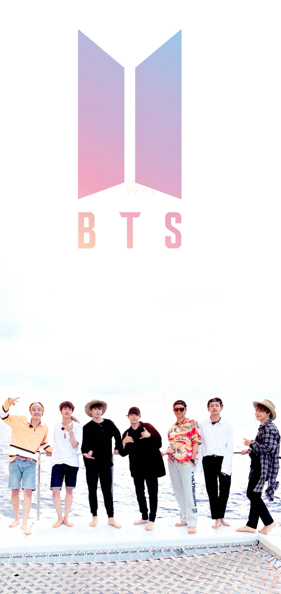 BTS заключителен екран Bon Voyage Тапет