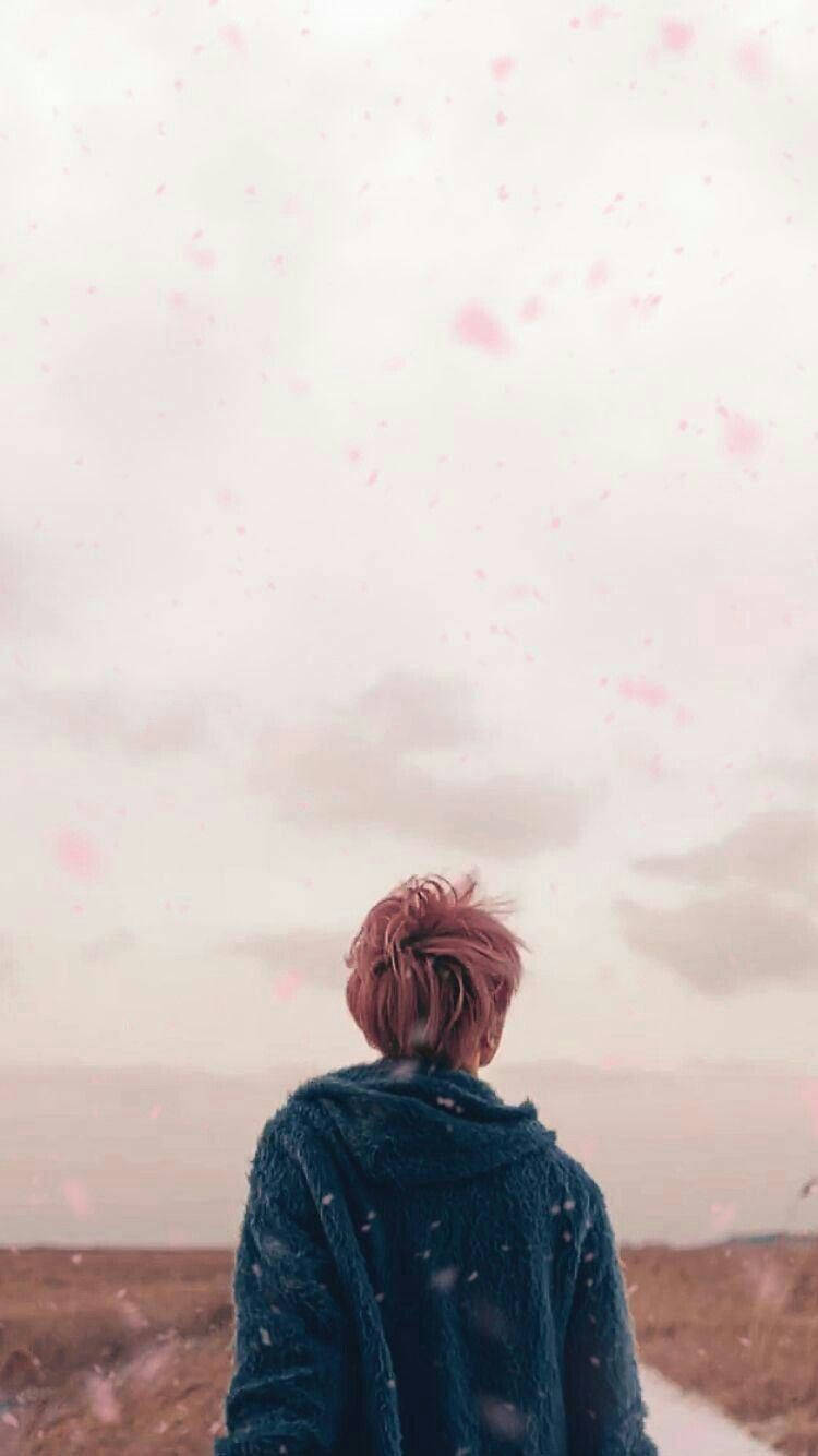 Естетичен Bts Jimin Spring Day Тапет