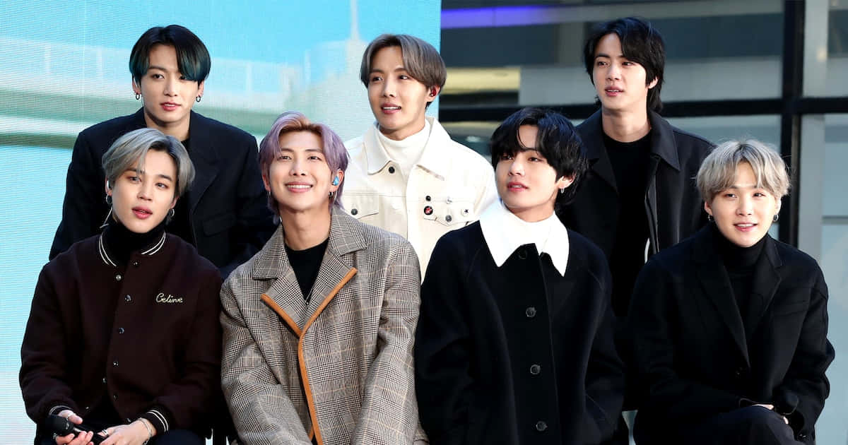 Снимка на BTS от NBC Today Show Тапет
