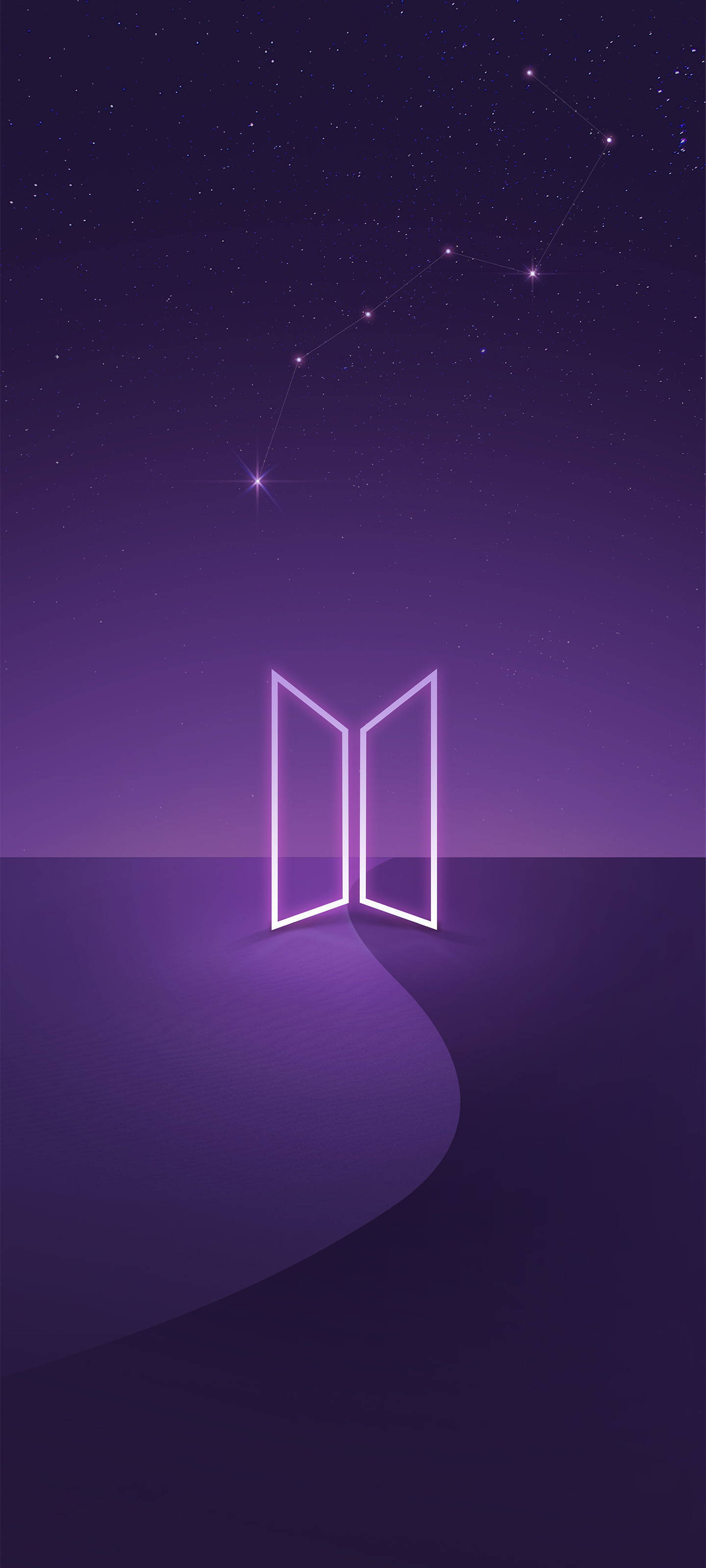 Лого на BTS за Samsung S20 FE Тапет