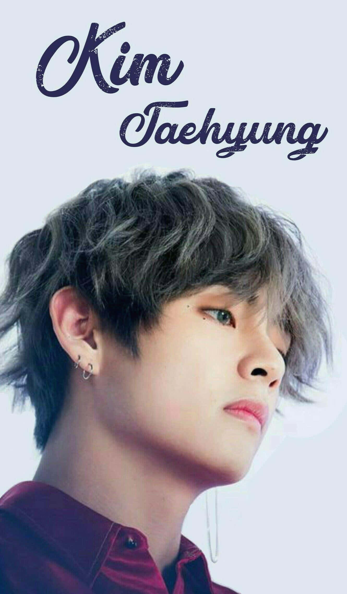 Bts V излъчва чиста звездна сила в този впечатляващ портрет Тапет