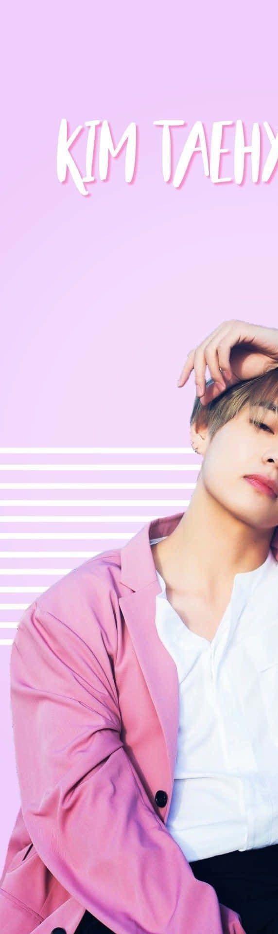 BTS V осветява сцената Тапет