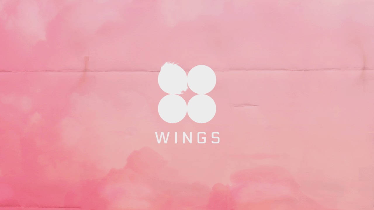 Логотип BTS Wings за лаптоп Тапет