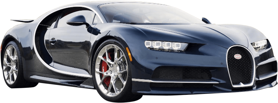 Син Bugatti Chiron отстрани Тапет