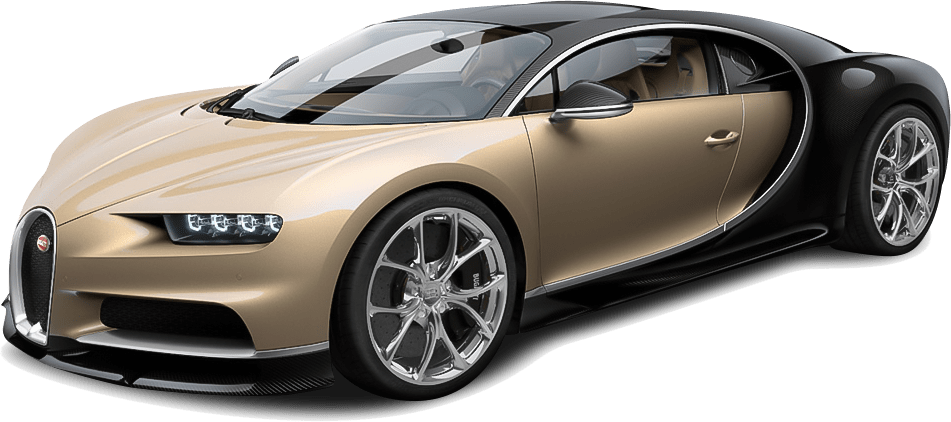 Луксозен спортивен автомобил Bugatti Chiron Тапет