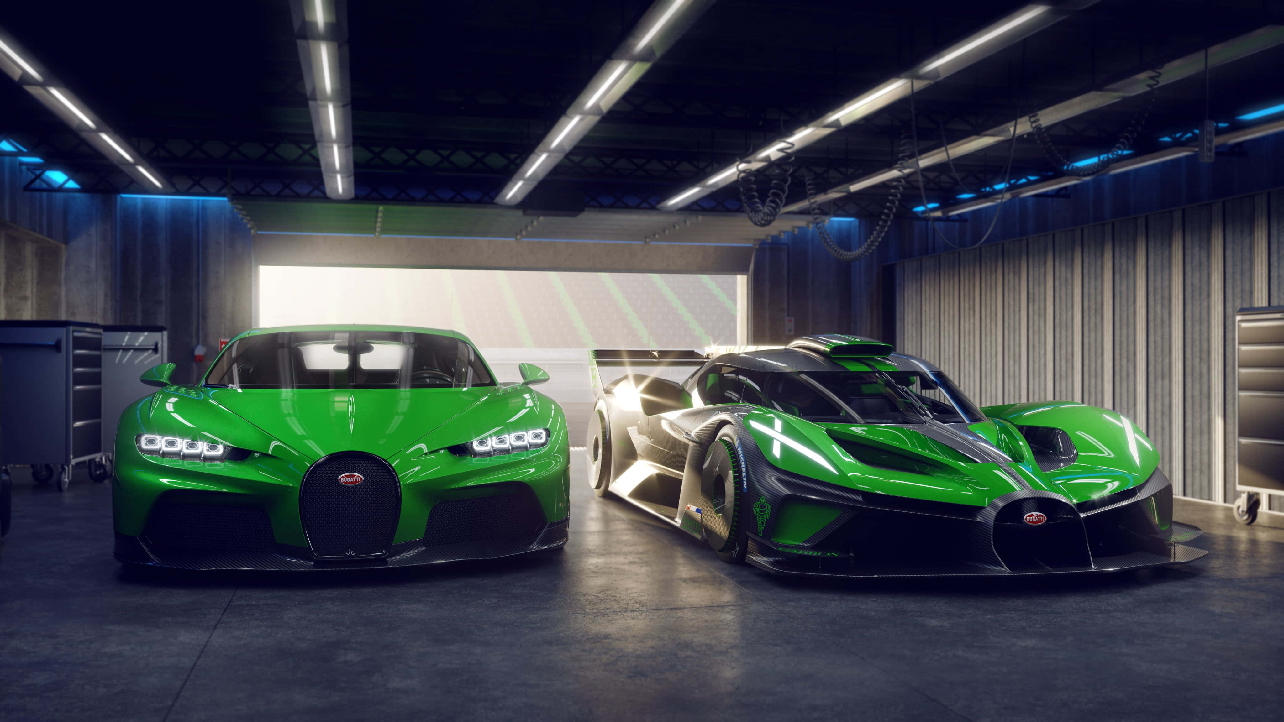 Неумолимата мощ на Bugatti Veyron Тапет