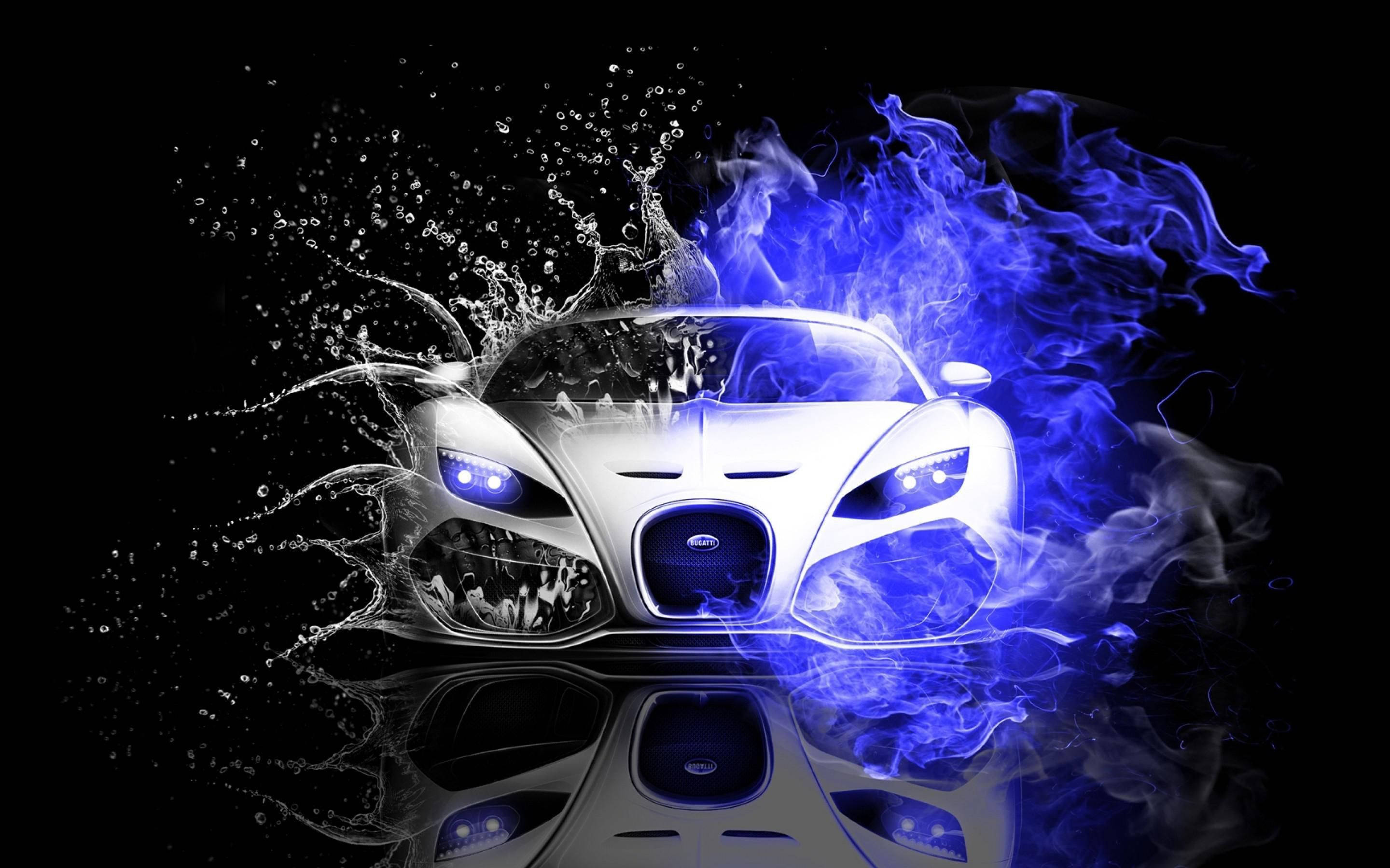 Суперкола Bugatti Veyron Тапет
