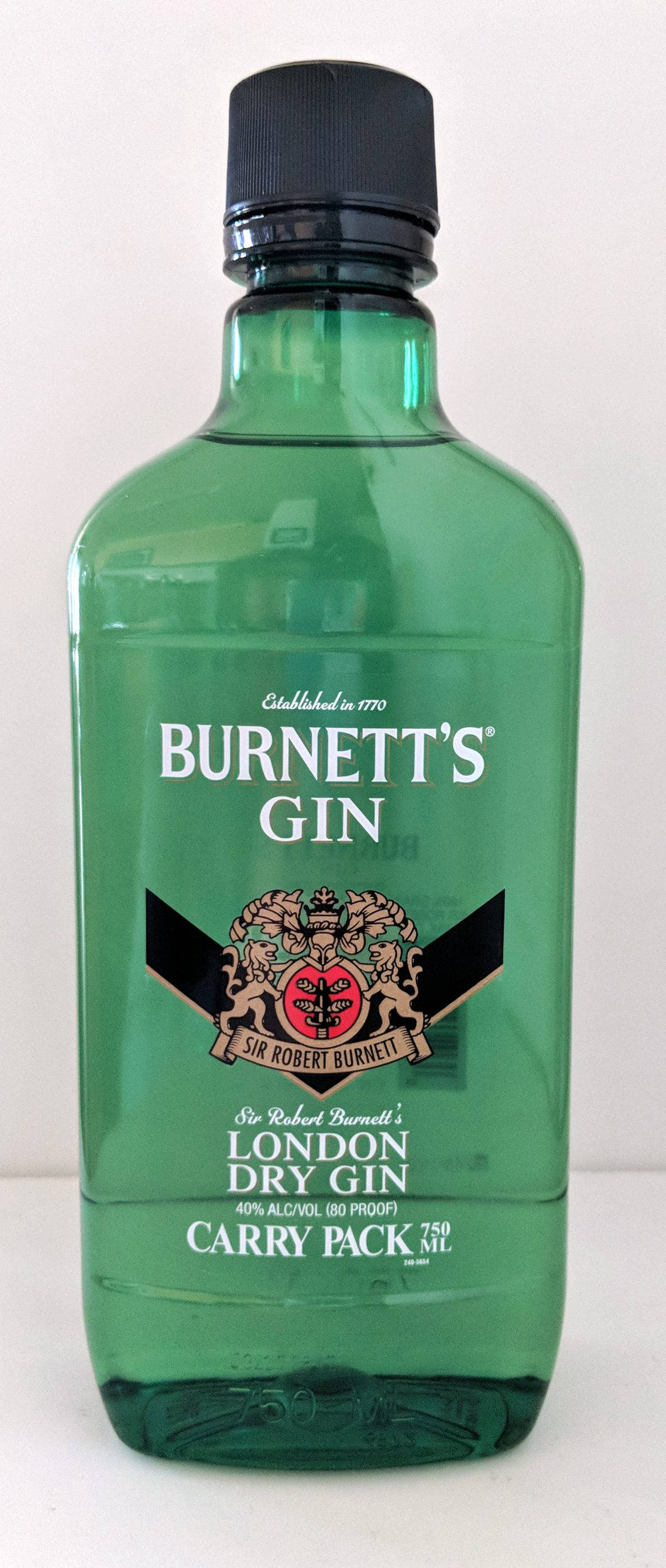 Burnett's Gin Carry Pack Bottle Тапет