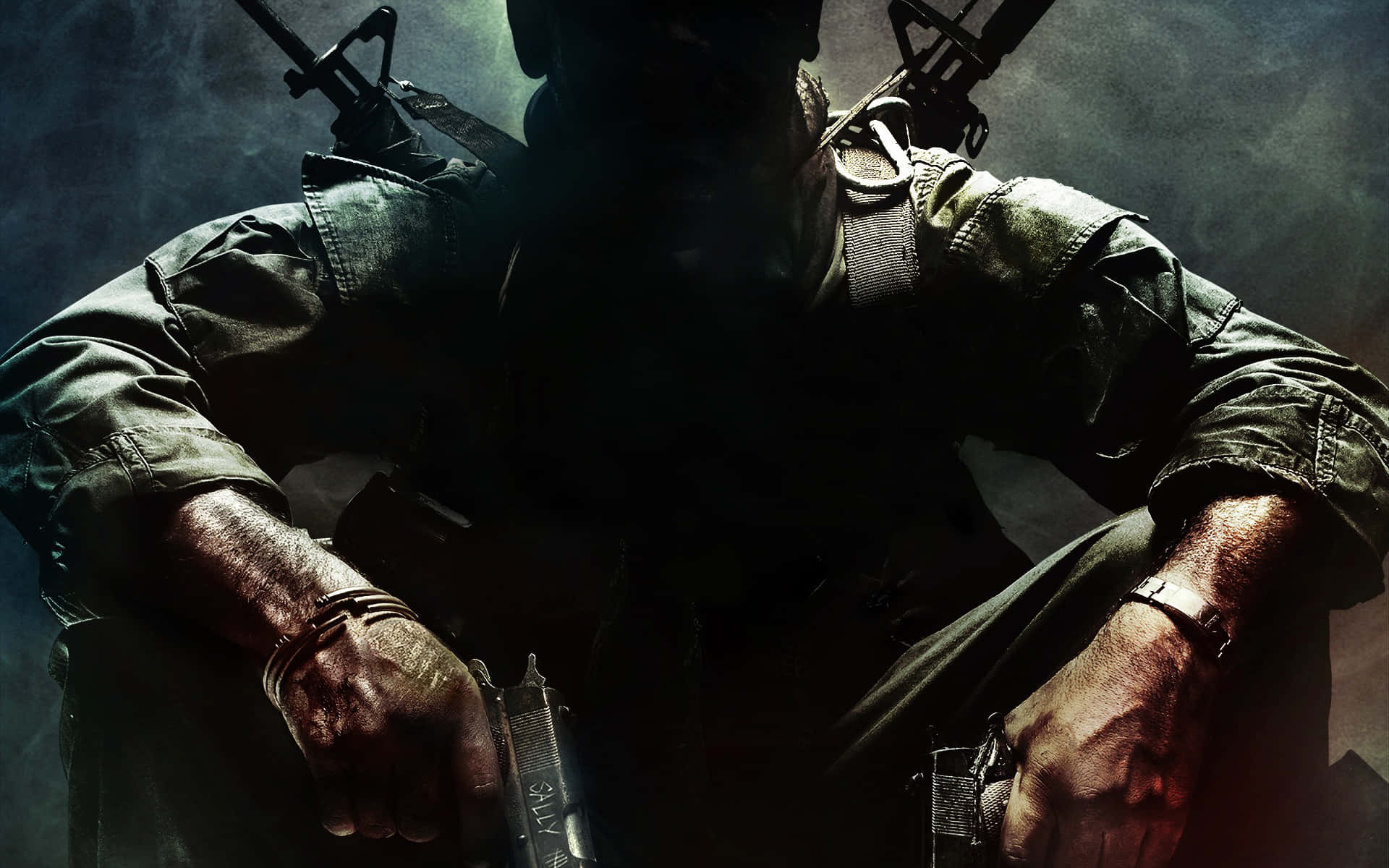 Потопете се в екшън от военен тип с Call Of Duty Black Ops 1 Тапет