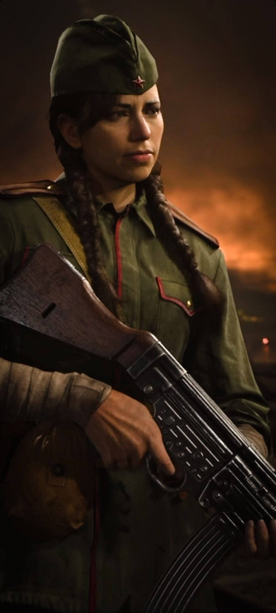 Call Of Duty Vanguard Портрет на Генералша Тапет