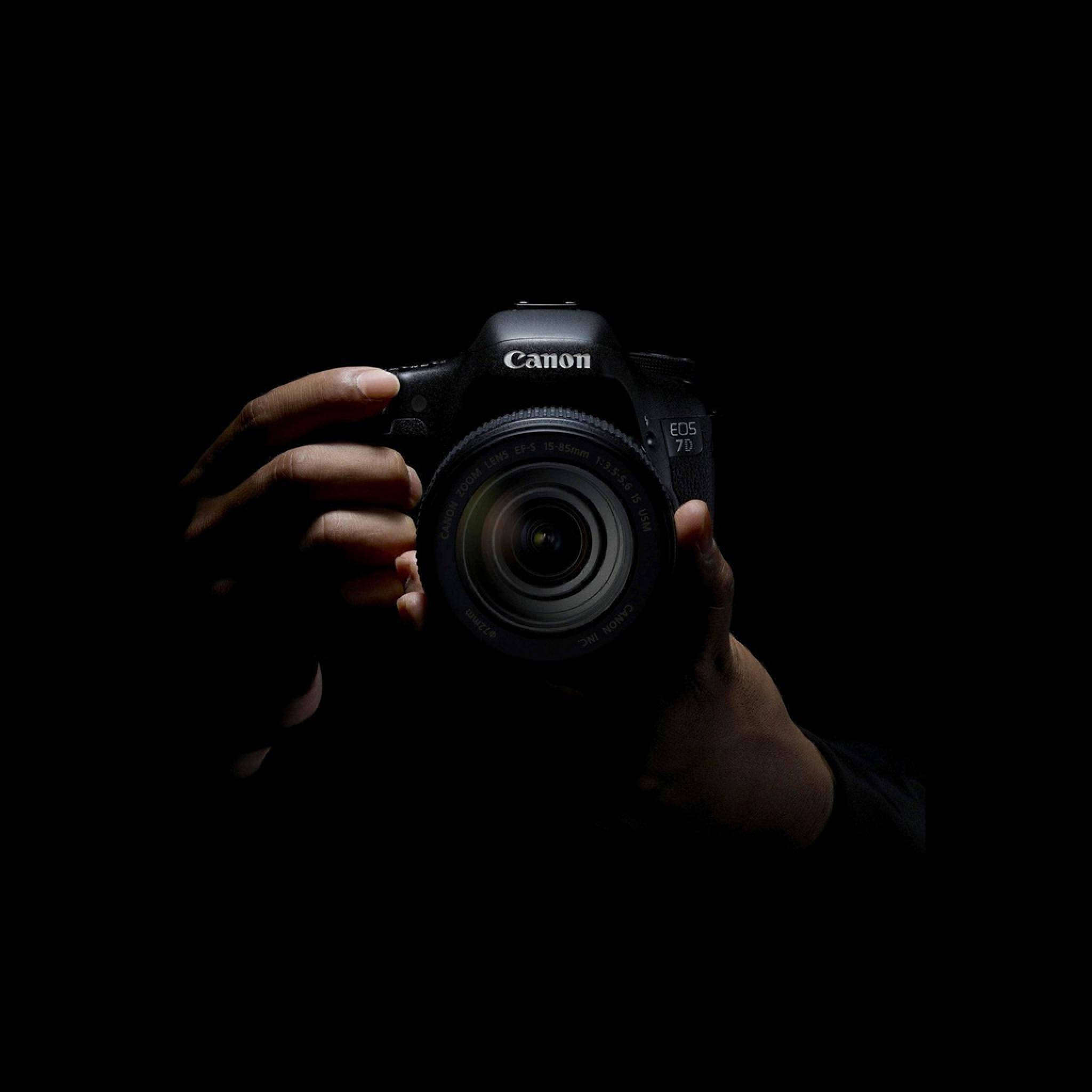 Тъмна фотография Canon фотоапарат Тапет