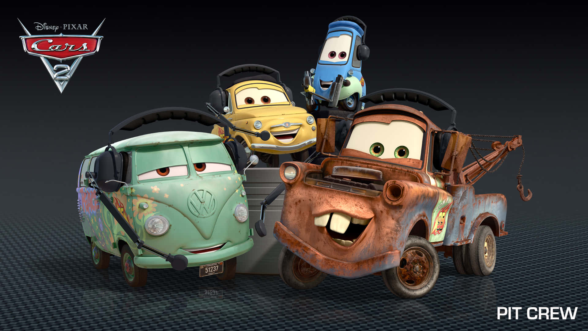 Cars 2: Светкавица Маккуин повежда надпревара Тапет