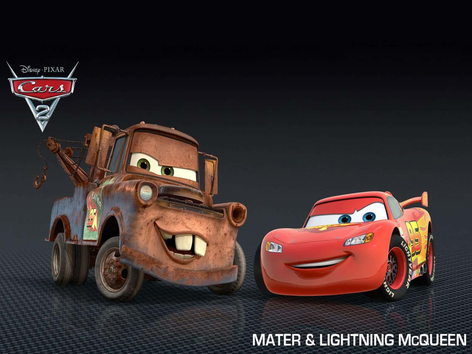 Светкавицата Маккуин и Мат Маккуин от Дисни Cars Тапет