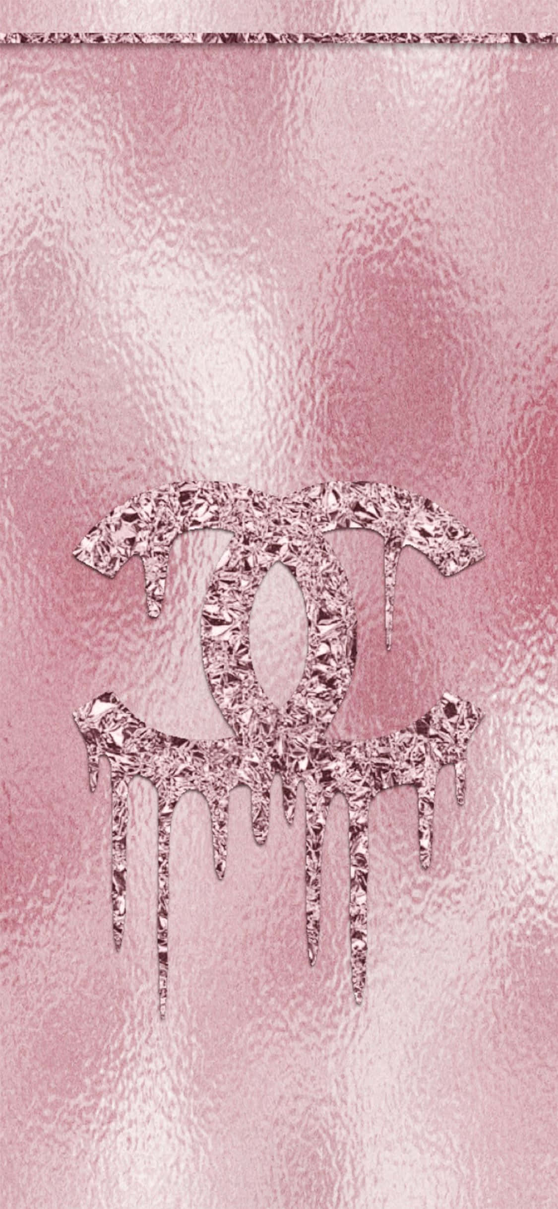 chanel - леденено око - розово Тапет