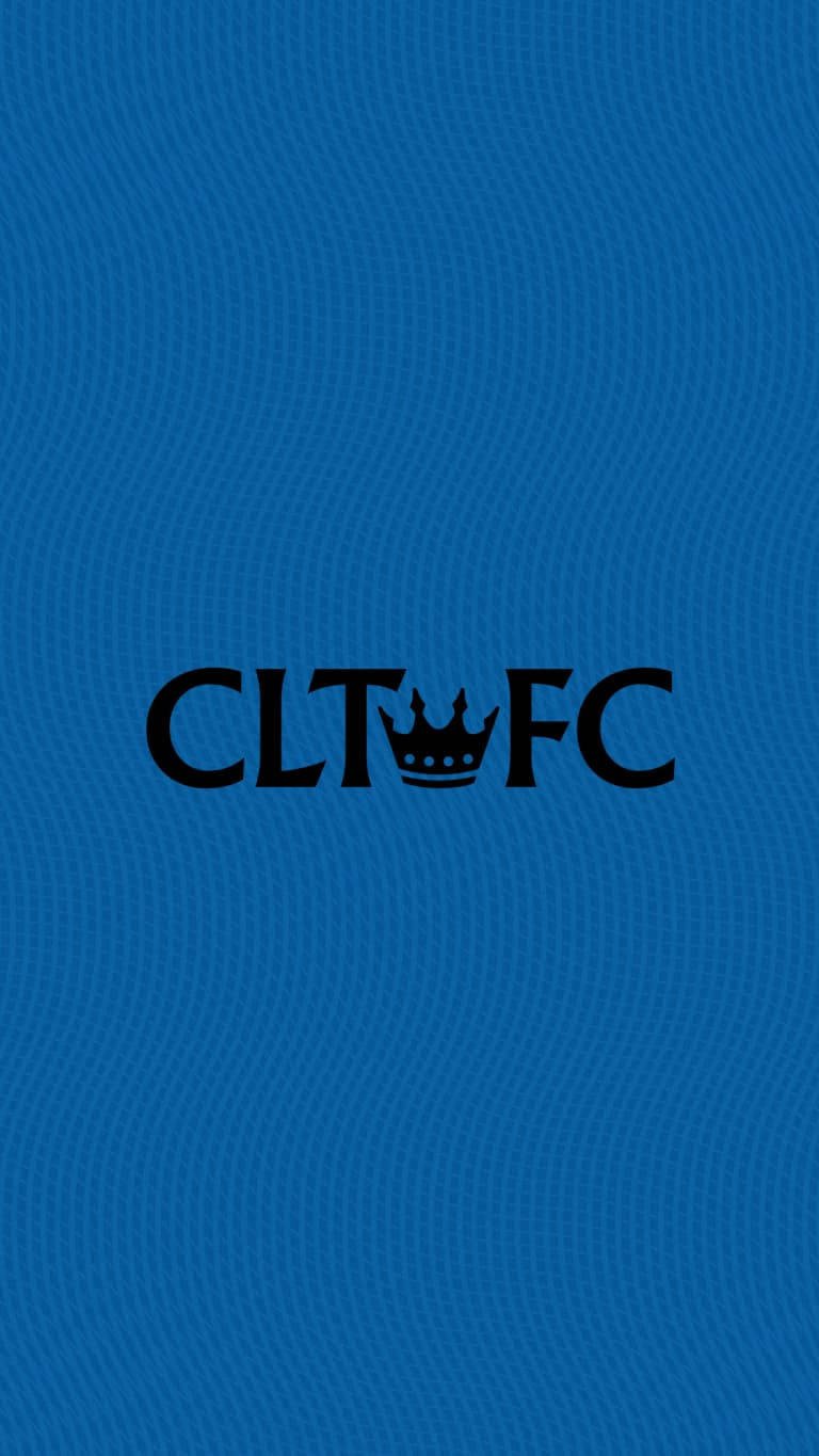Charlotte FC CLT FC Тъмносин Тапет