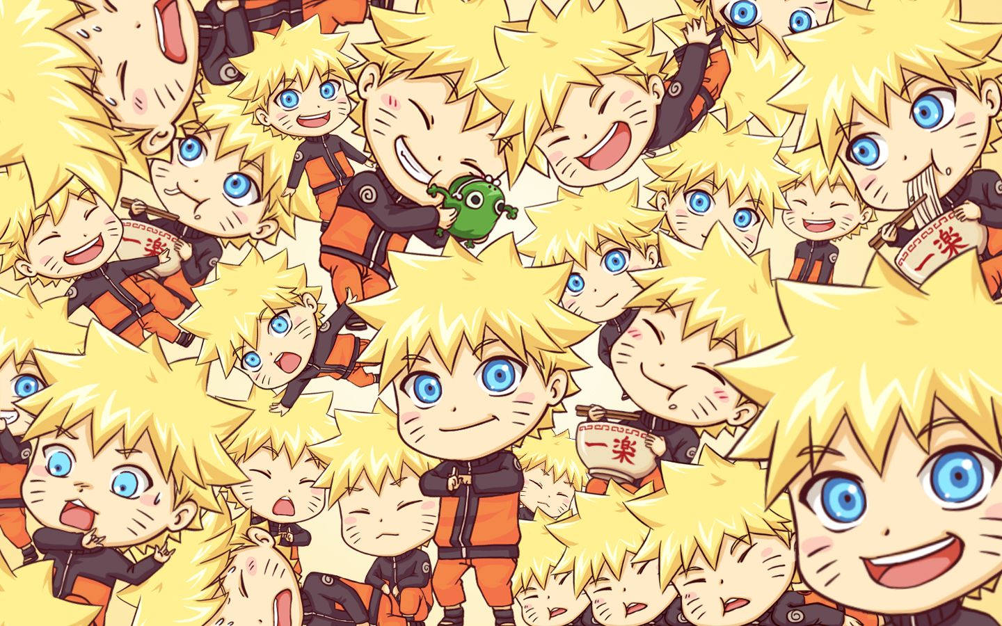 „Дайте ни Chibi Наруто!“ Тапет